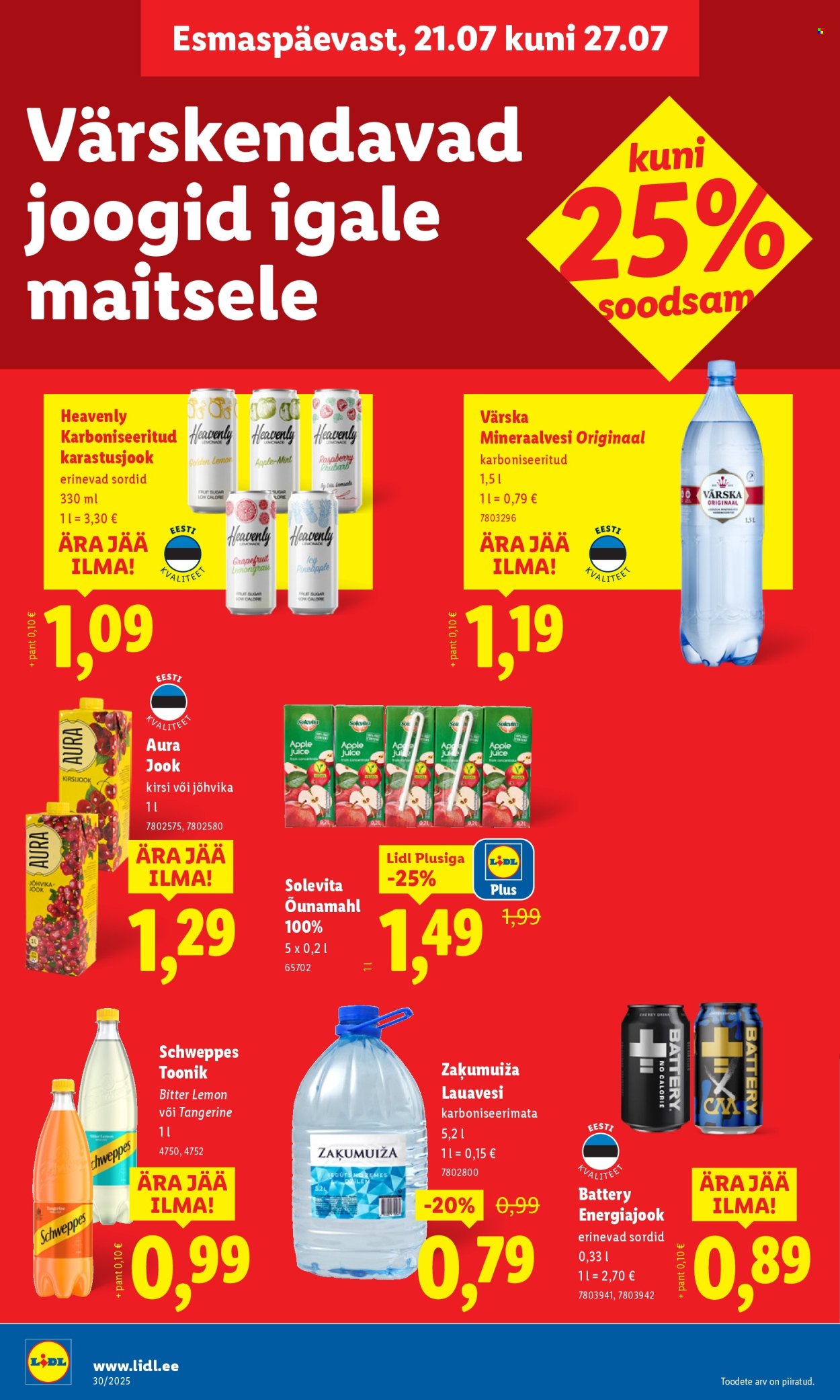 lidl - Lidl kliendileht - Nädalalõpu pakkumised (24.07 - 27.07.2025) - page: 40 lidl - Lidl kliendileht - Nädalalõpu pakkumised (24.07 - 27.07.2025) - page: 40