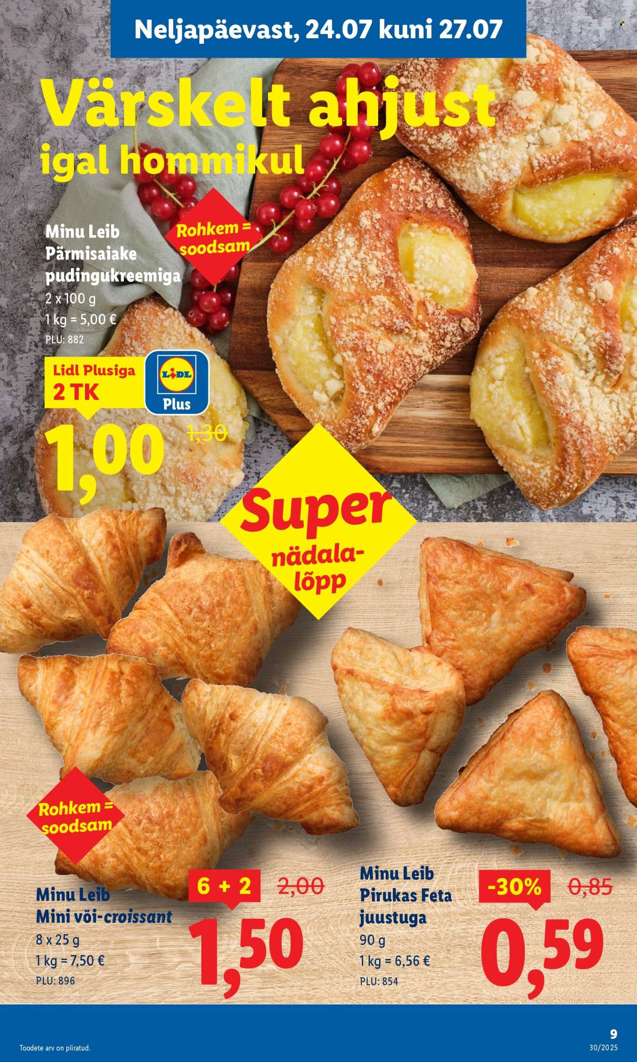 lidl - Lidl kliendileht - Nädalalõpu pakkumised (24.07 - 27.07.2025) - page: 9 lidl - Lidl kliendileht - Nädalalõpu pakkumised (24.07 - 27.07.2025) - page: 9
