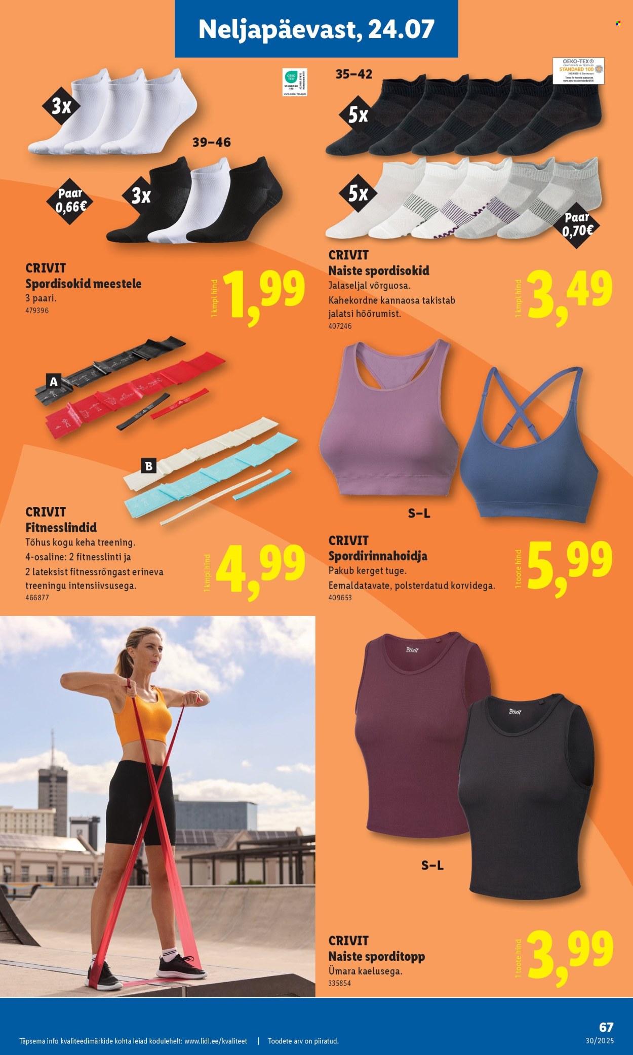 lidl - Lidl kliendileht - Nädalalõpu pakkumised (24.07 - 27.07.2025) - page: 67 lidl - Lidl kliendileht - Nädalalõpu pakkumised (24.07 - 27.07.2025) - page: 67