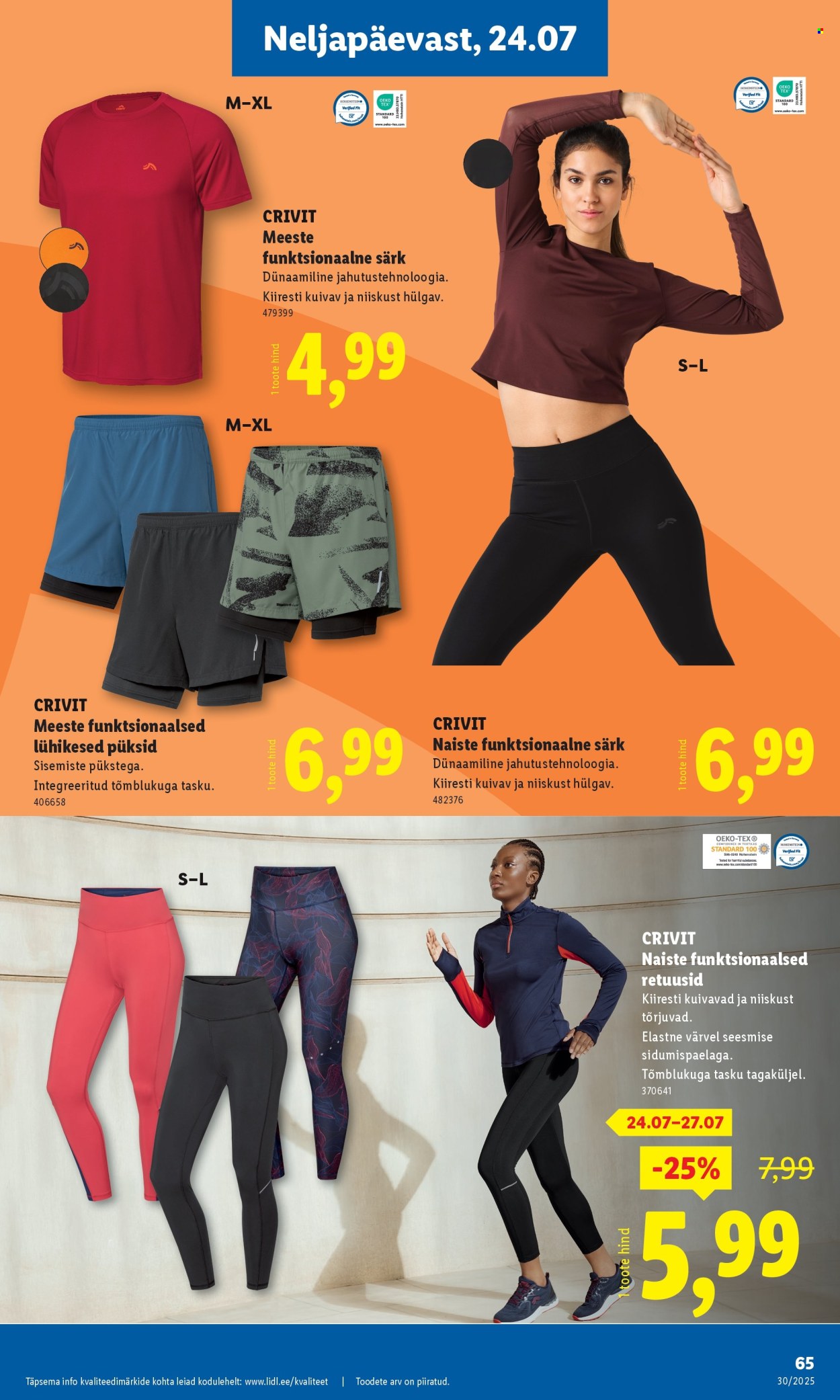 lidl - Lidl kliendileht - Nädalalõpu pakkumised (24.07 - 27.07.2025) - page: 65 lidl - Lidl kliendileht - Nädalalõpu pakkumised (24.07 - 27.07.2025) - page: 65
