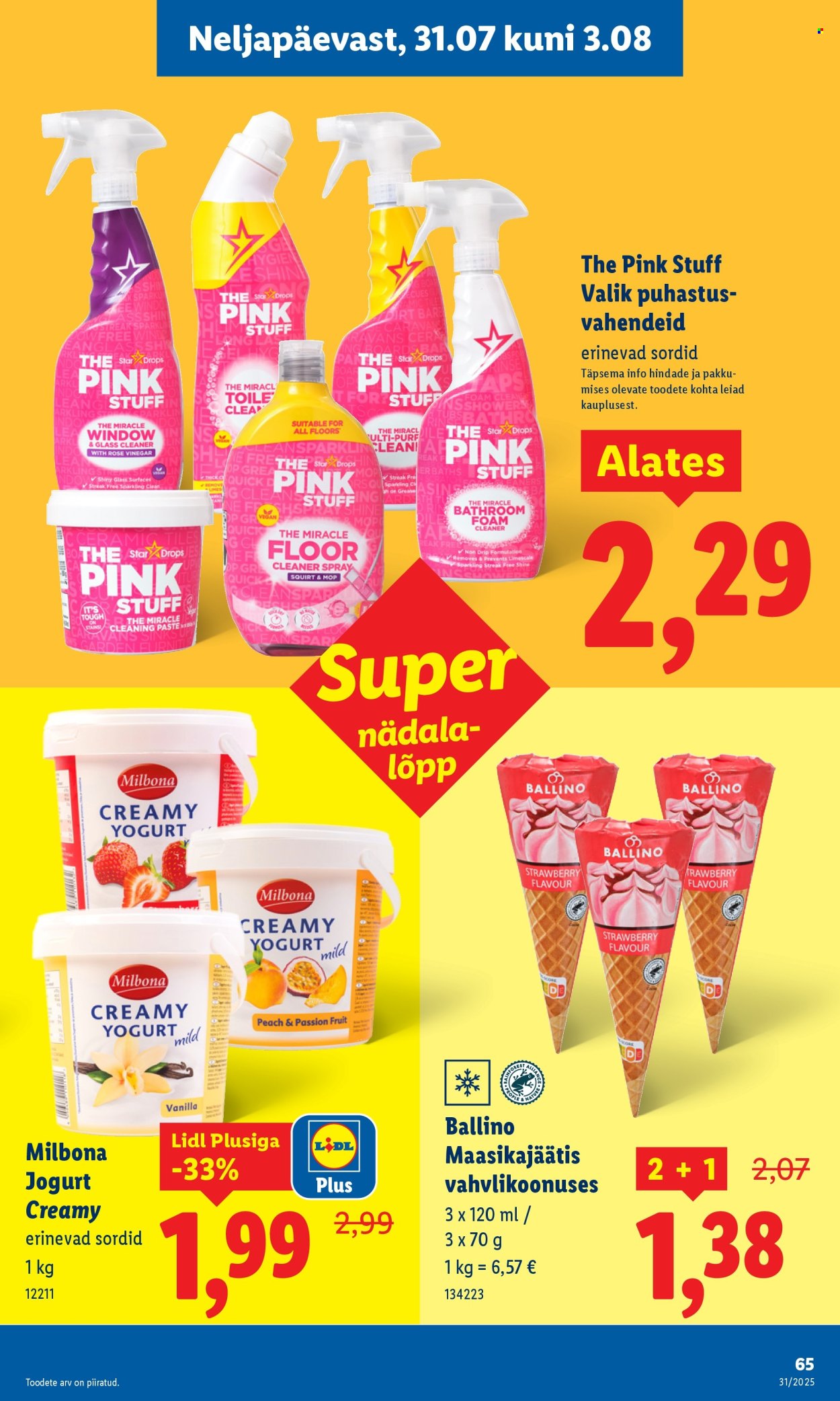 lidl - Lidl kliendileht - Kliendileht (28.07 - 3.08.2025) - page: 65 lidl - Lidl kliendileht - Kliendileht (28.07 - 3.08.2025) - page: 65