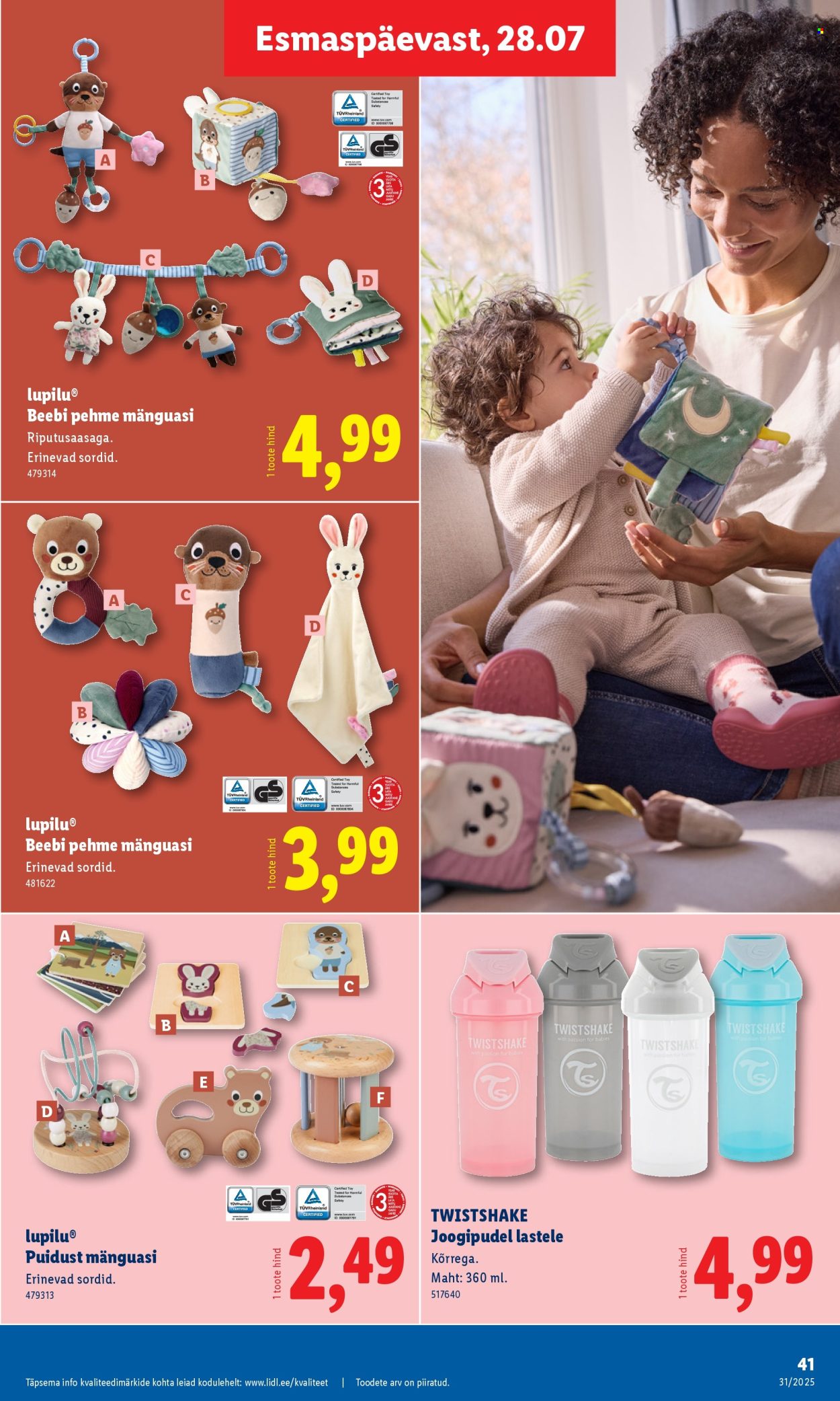 lidl - Lidl kliendileht - Kliendileht (28.07 - 3.08.2025) - page: 41 lidl - Lidl kliendileht - Kliendileht (28.07 - 3.08.2025) - page: 41