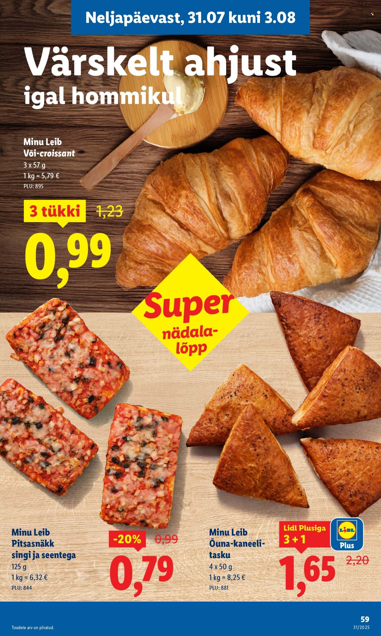 lidl - Lidl kliendileht - Kliendileht (28.07 - 3.08.2025) - page: 59 lidl - Lidl kliendileht - Kliendileht (28.07 - 3.08.2025) - page: 59