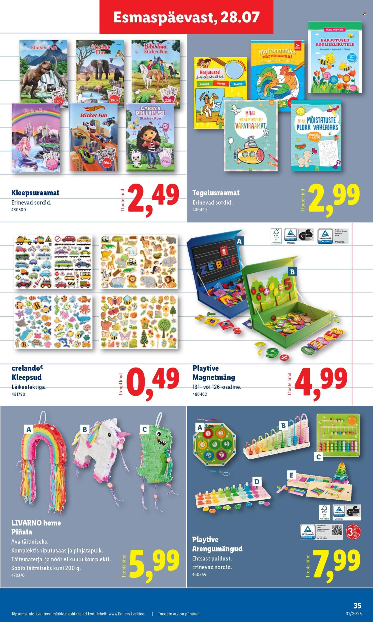 lidl - Lidl kliendileht - Kliendileht (28.07 - 3.08.2025) - page: 35 lidl - Lidl kliendileht - Kliendileht (28.07 - 3.08.2025) - page: 35