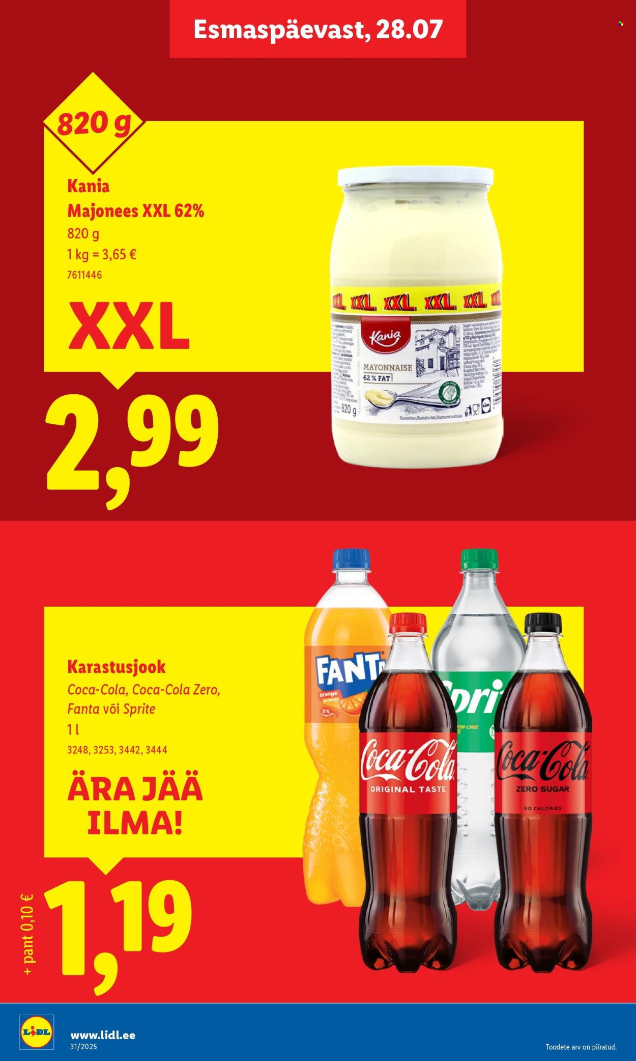 lidl - Lidl kliendileht - Kliendileht (28.07 - 3.08.2025) - page: 18 lidl - Lidl kliendileht - Kliendileht (28.07 - 3.08.2025) - page: 18
