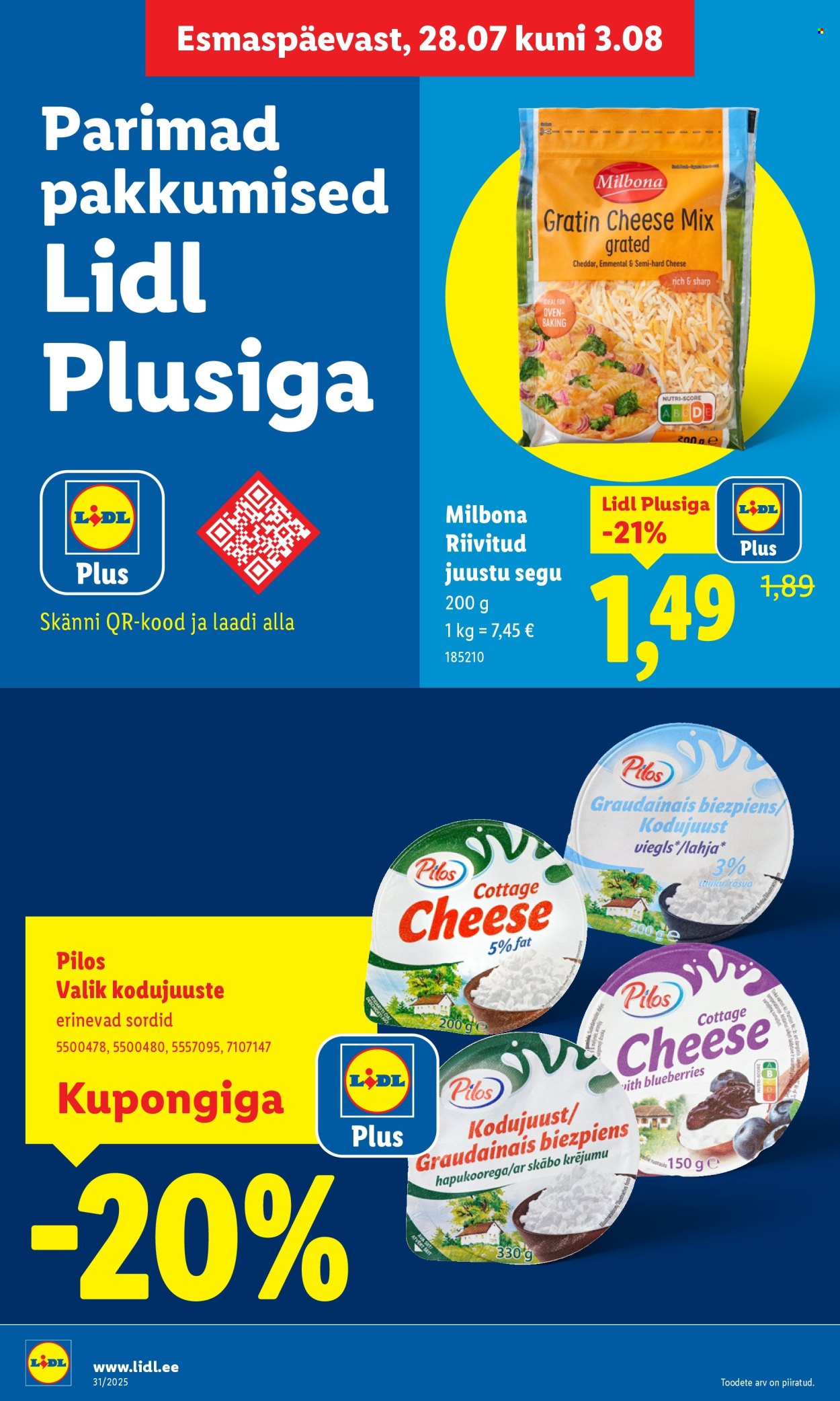lidl - Lidl kliendileht - Kliendileht (28.07 - 3.08.2025) - page: 20 lidl - Lidl kliendileht - Kliendileht (28.07 - 3.08.2025) - page: 20