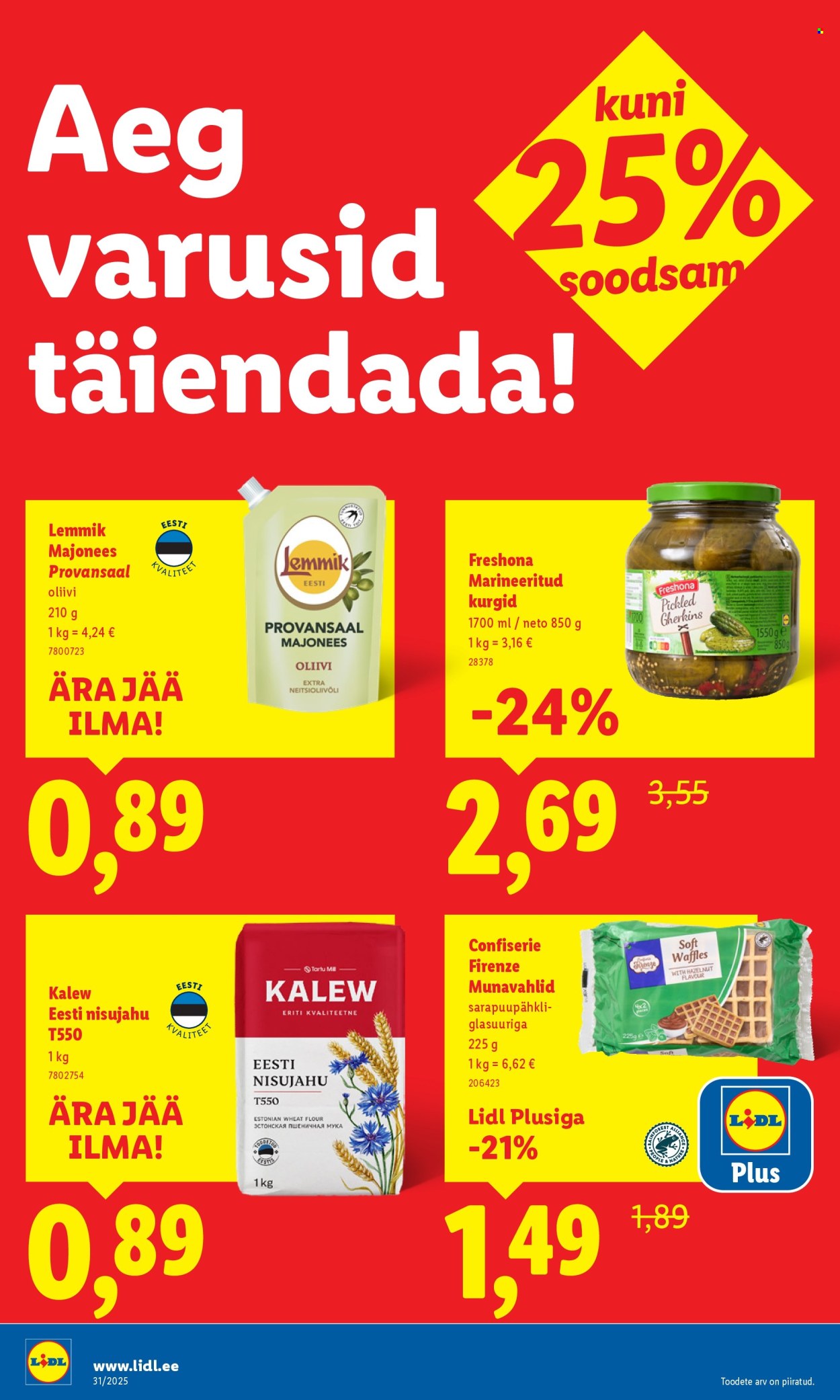 lidl - Lidl kliendileht - Kliendileht (28.07 - 3.08.2025) - page: 26 lidl - Lidl kliendileht - Kliendileht (28.07 - 3.08.2025) - page: 26