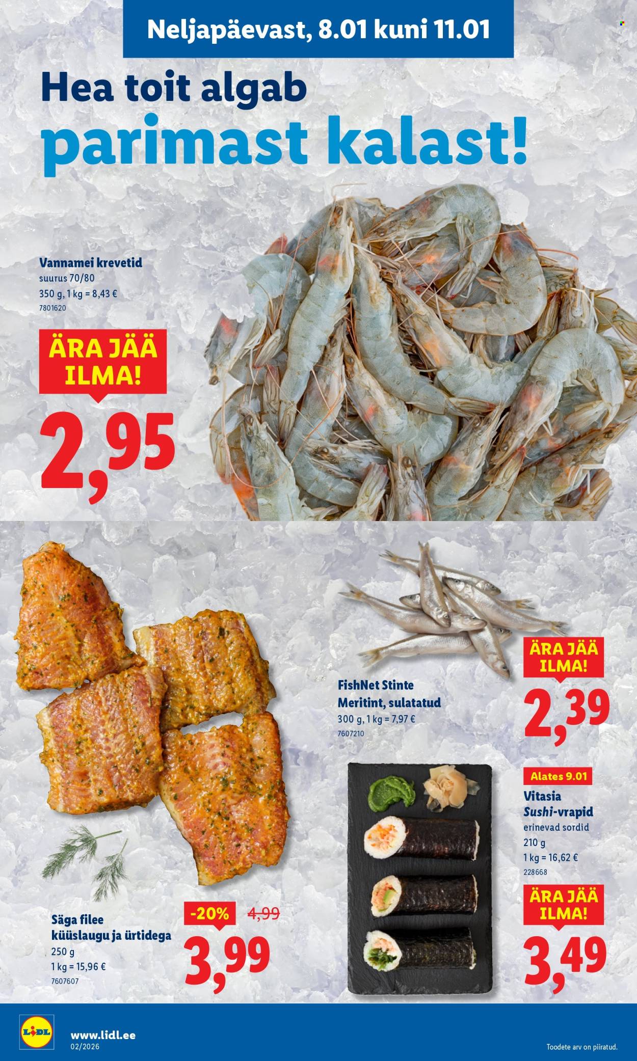 lidl - Lidl kliendileht - Kliendileht (5.01 - 11.01.2026) - page: 52