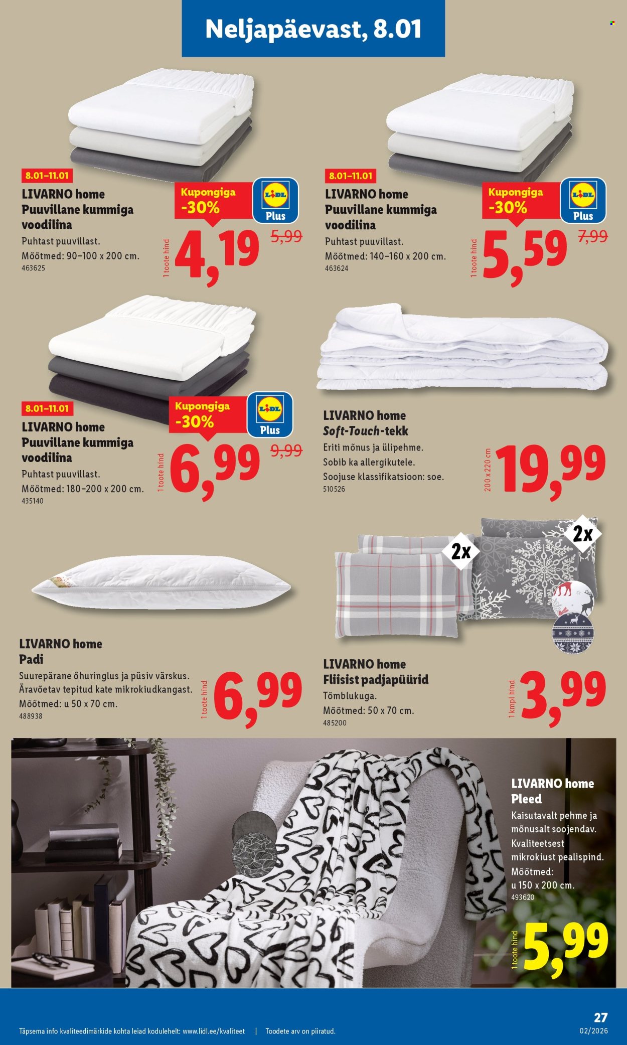 lidl - Lidl kliendileht - Kliendileht (5.01 - 11.01.2026) - page: 27
