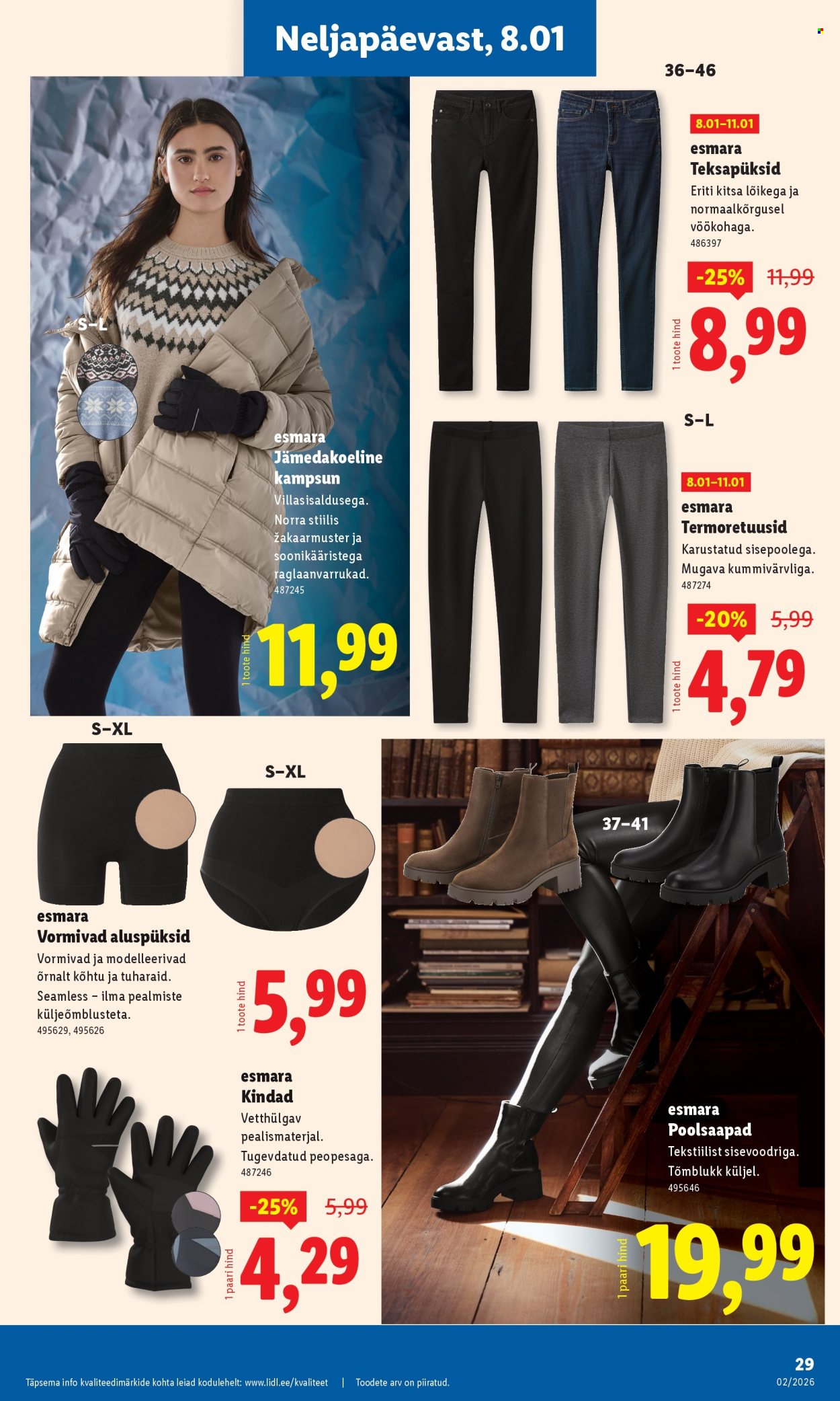 lidl - Lidl kliendileht - Kliendileht (5.01 - 11.01.2026) - page: 29