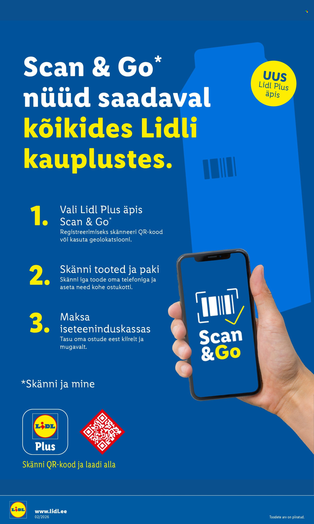 lidl - Lidl kliendileht - Kliendileht (5.01 - 11.01.2026) - page: 44