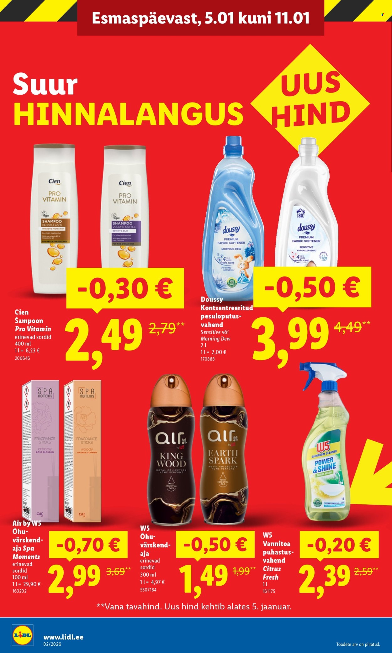 lidl - Lidl kliendileht - Kliendileht (5.01 - 11.01.2026) - page: 4