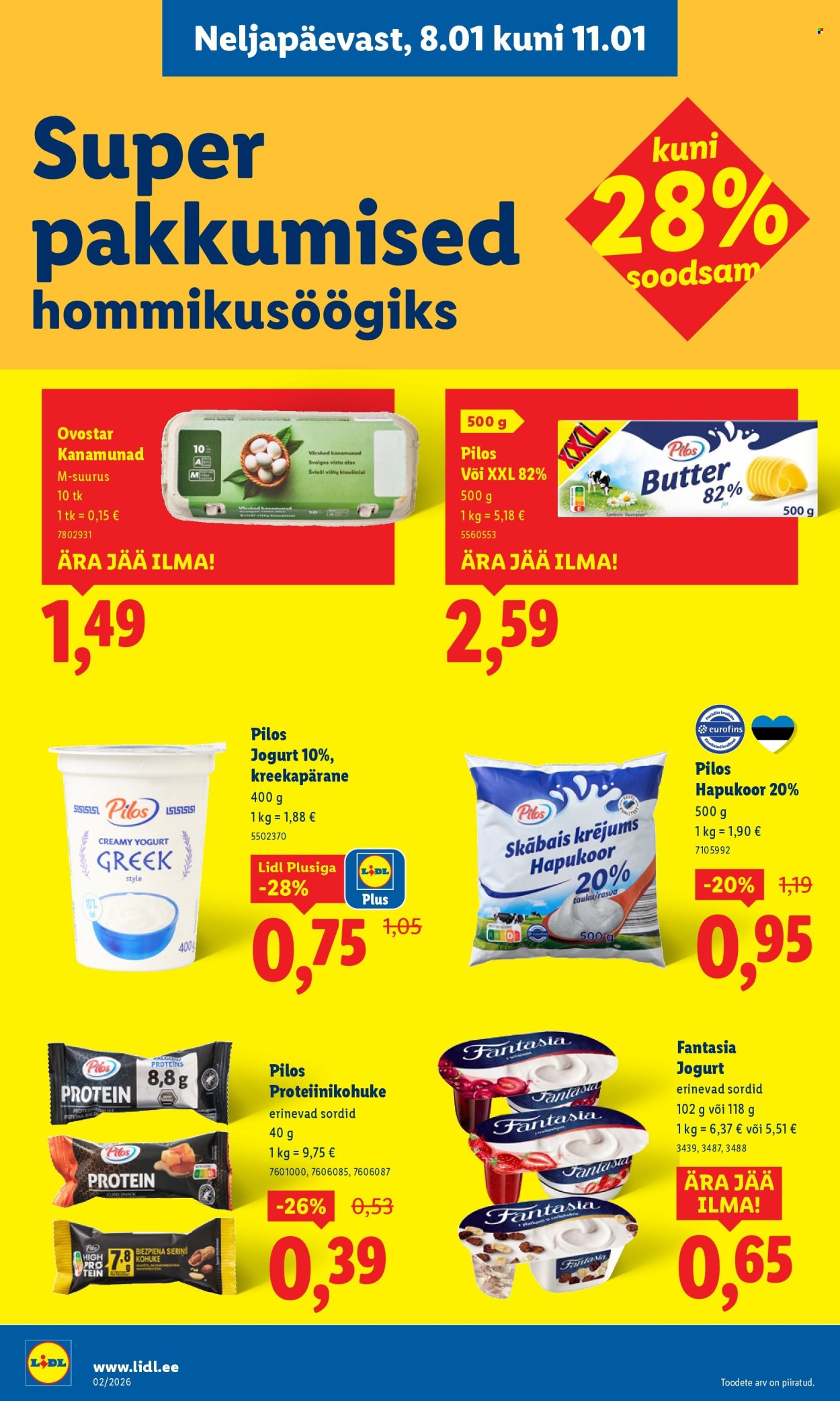 lidl - Lidl kliendileht - Kliendileht (5.01 - 11.01.2026) - page: 46