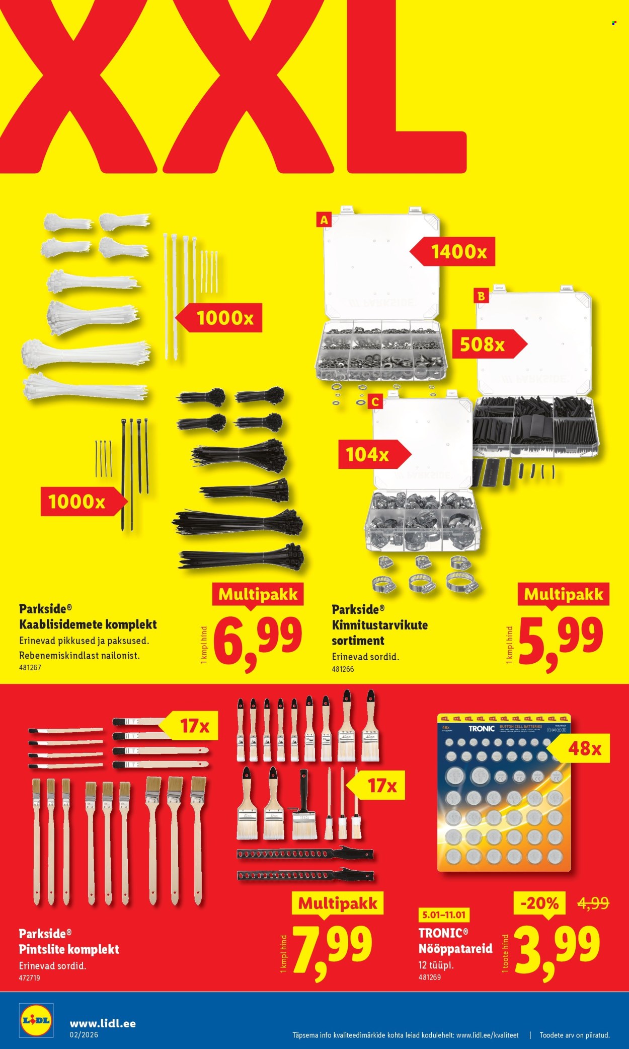 lidl - Lidl kliendileht - Kliendileht (5.01 - 11.01.2026) - page: 22