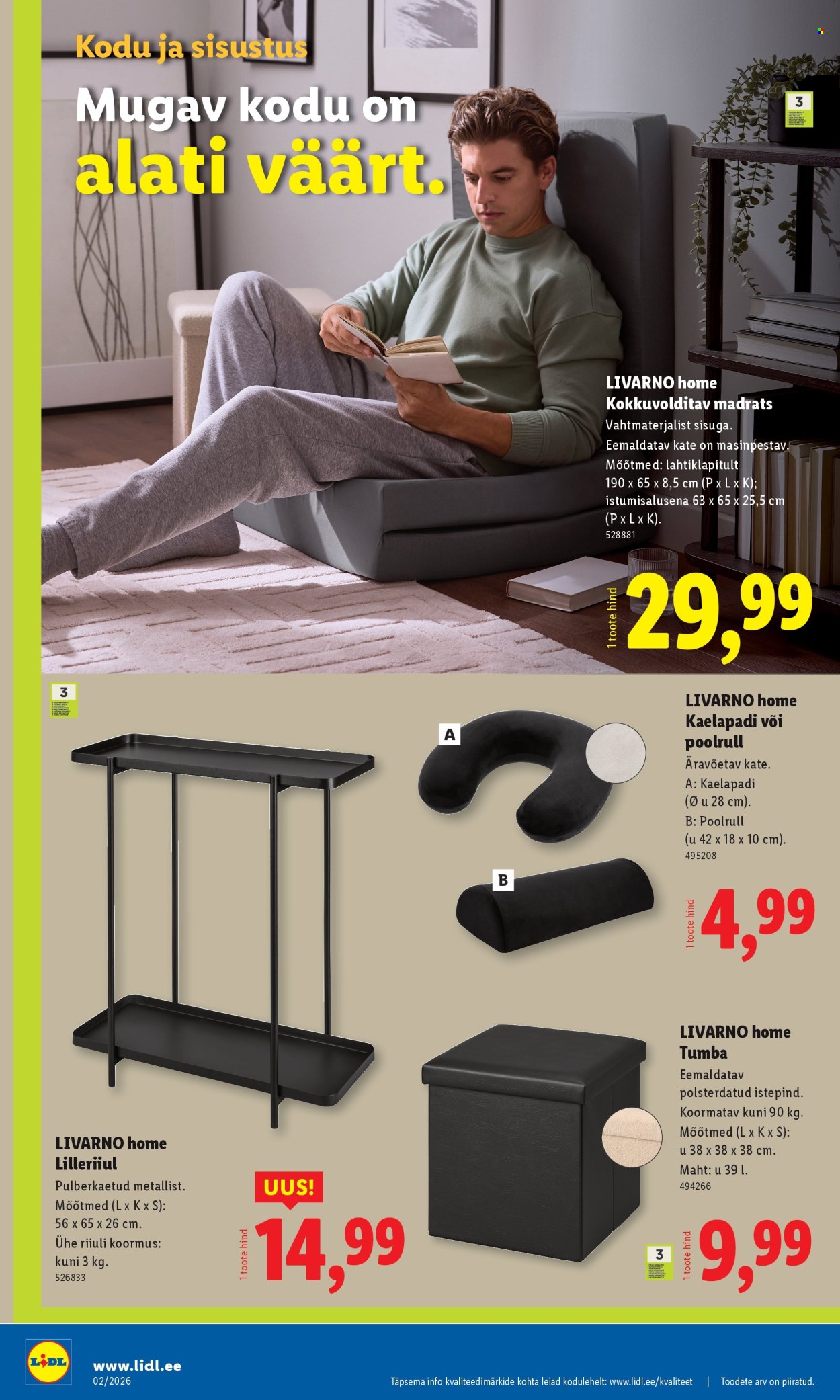 lidl - Lidl kliendileht - Tööstuskaupade pakkumised (5.01 - 11.01.2026) - page: 12