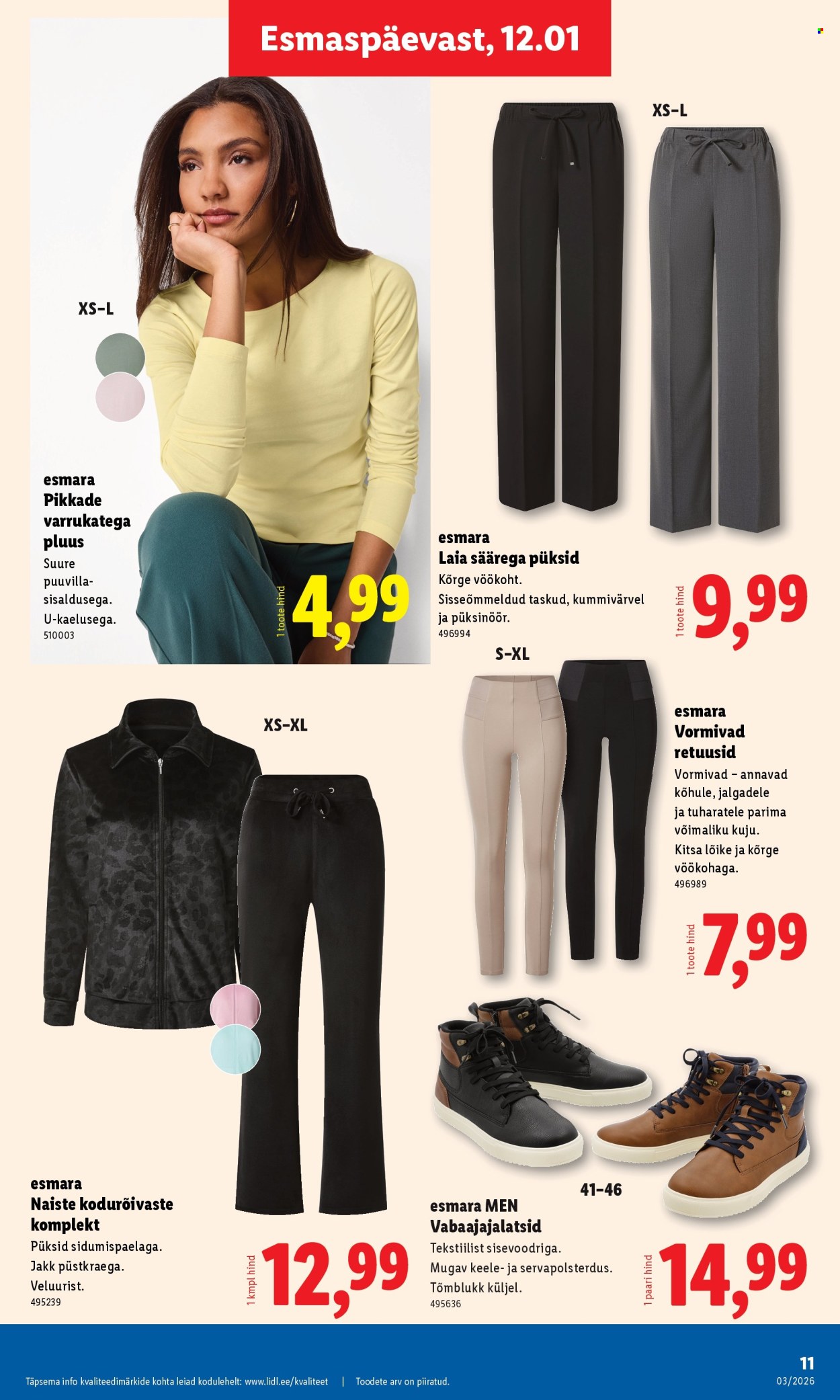lidl - Lidl kliendileht - Tööstuskaupade pakkumised (12.01 - 18.01.2026) - page: 11