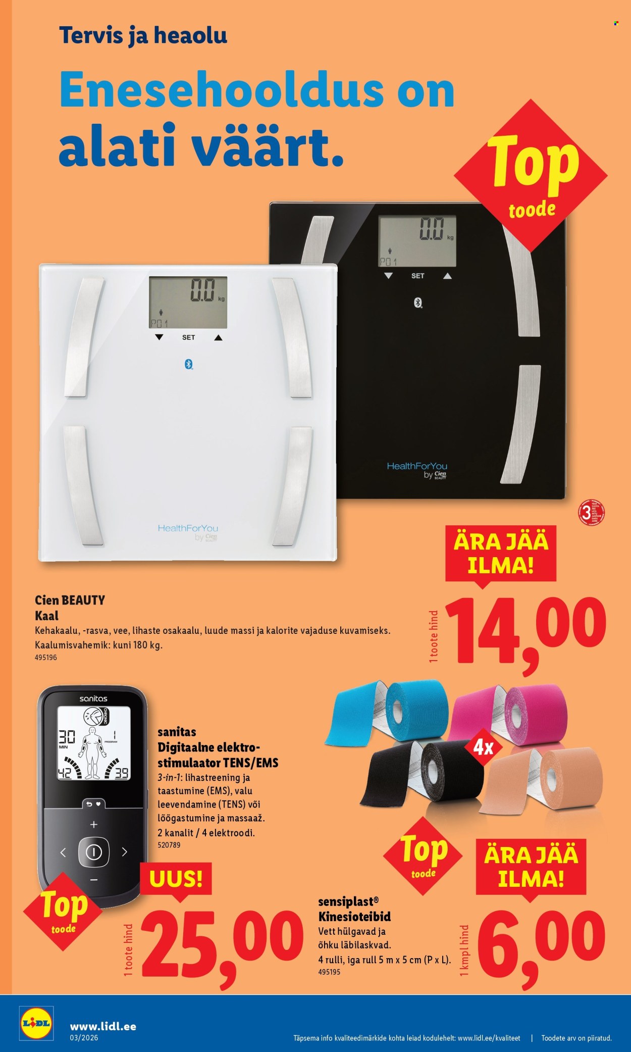 lidl - Lidl kliendileht - Tööstuskaupade pakkumised (12.01 - 18.01.2026) - page: 2