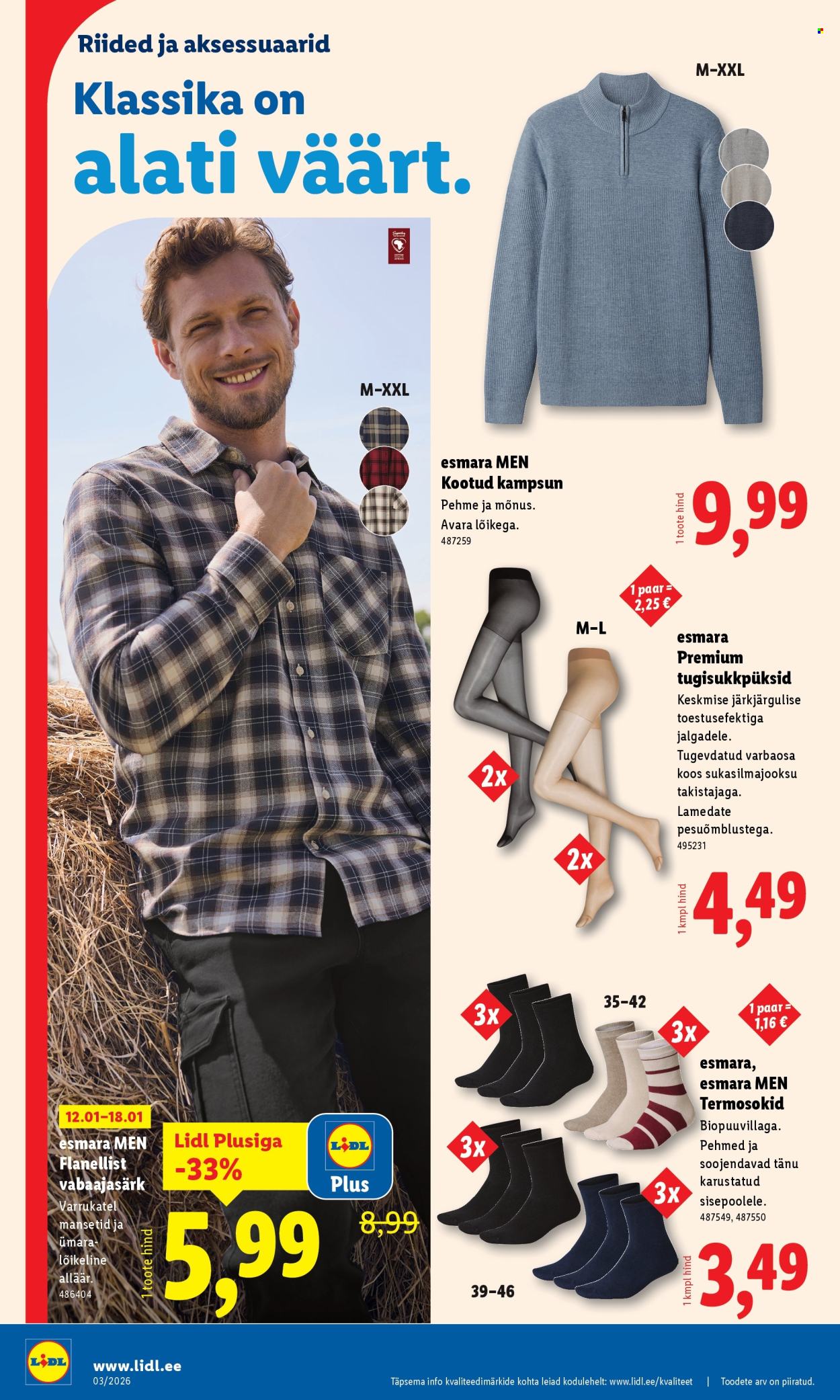 lidl - Lidl kliendileht - Tööstuskaupade pakkumised (12.01 - 18.01.2026) - page: 10