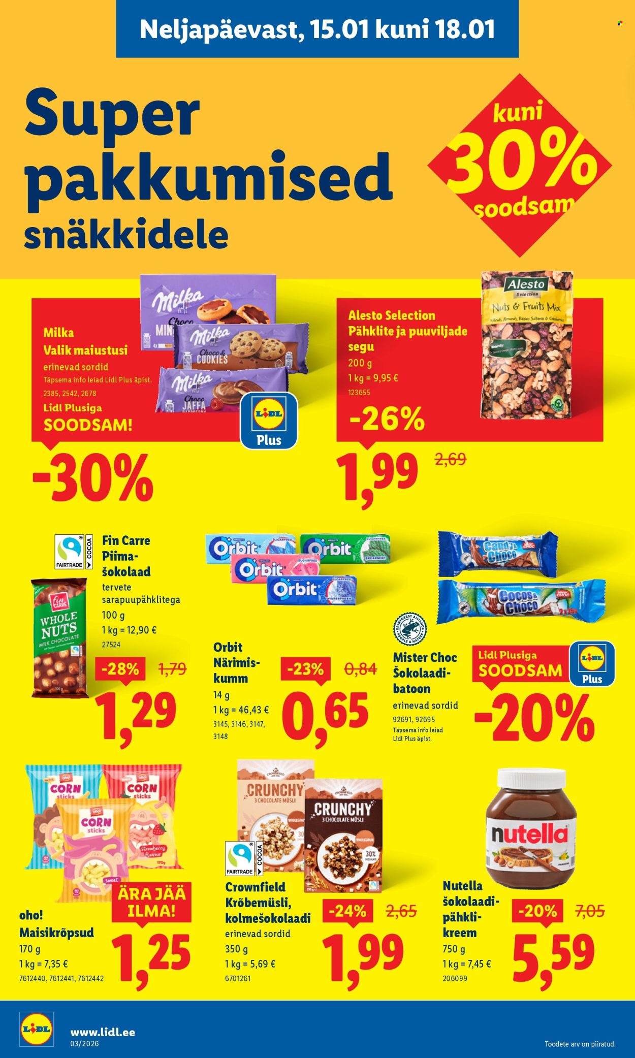 lidl - Lidl kliendileht - Kliendileht (12.01 - 18.01.2026) - page: 26