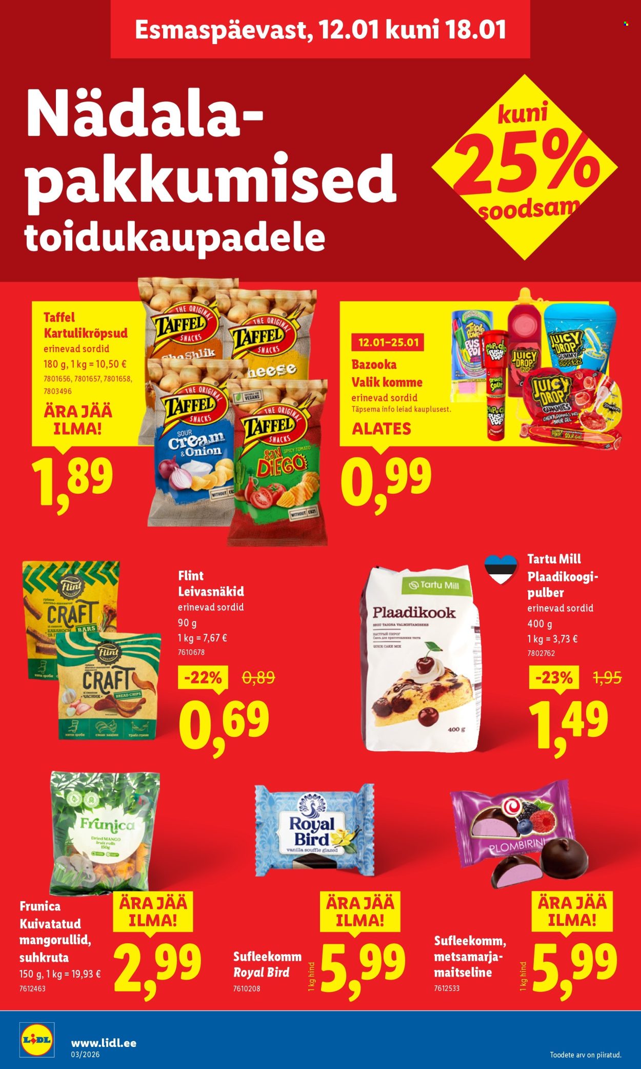 lidl - Lidl kliendileht - Kliendileht (12.01 - 18.01.2026) - page: 12