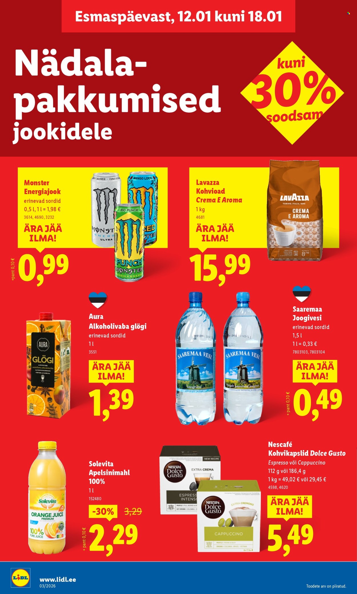 lidl - Lidl kliendileht - Kliendileht (12.01 - 18.01.2026) - page: 14