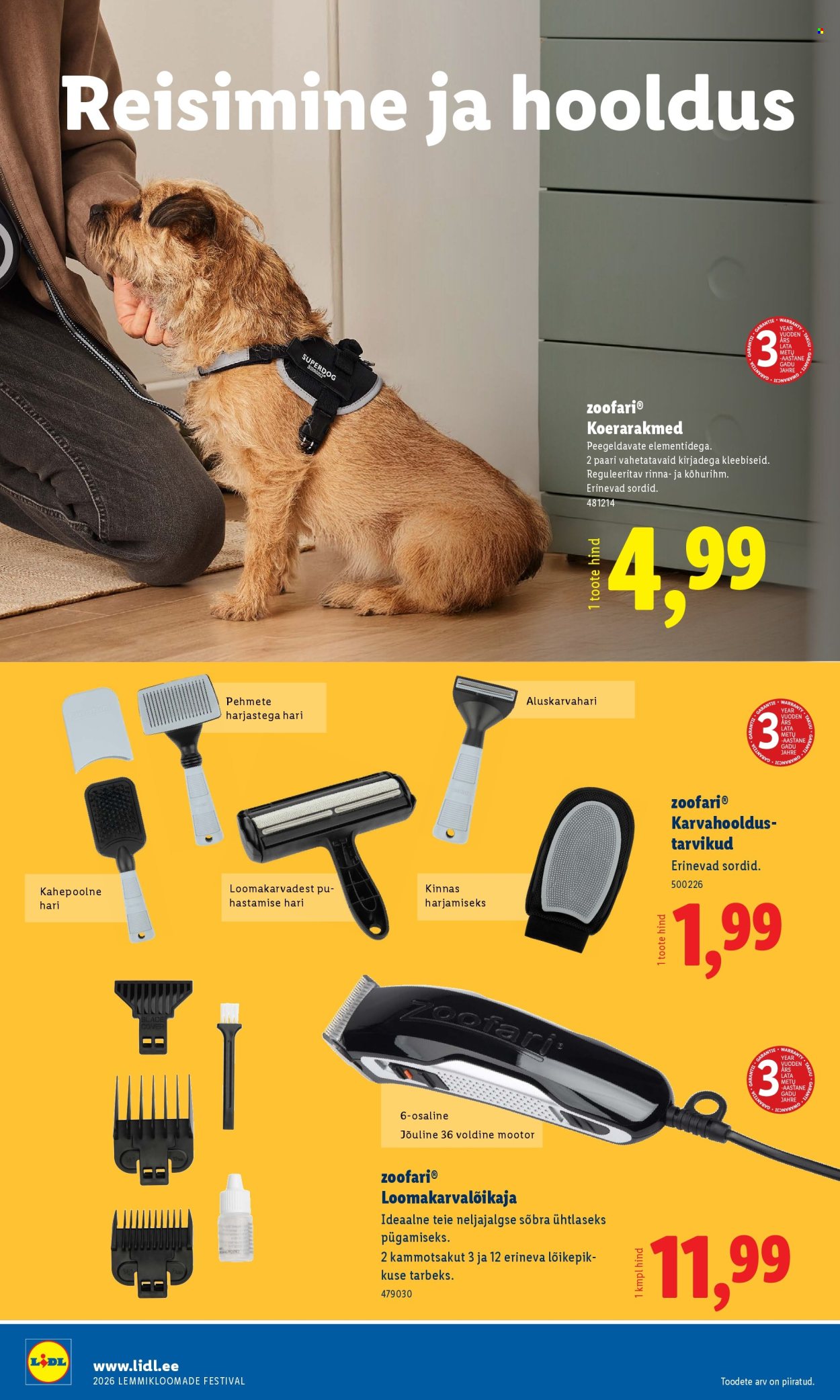 lidl - Lidl kliendileht - Lemmikloomade festivali kataloog (22.01 - 4.02.2026) - page: 14