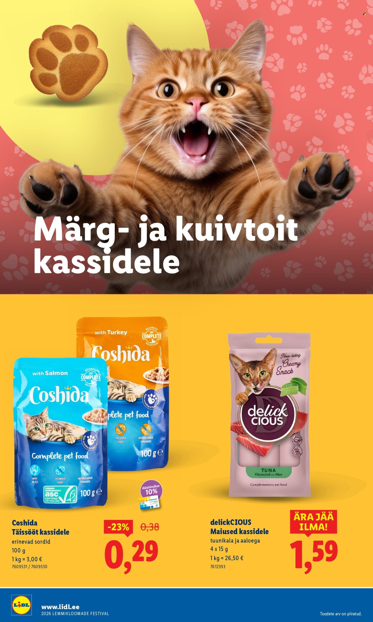 lidl - Lidl kliendileht - Lemmikloomade festivali kataloog (22.01 - 4.02.2026) - page: 8