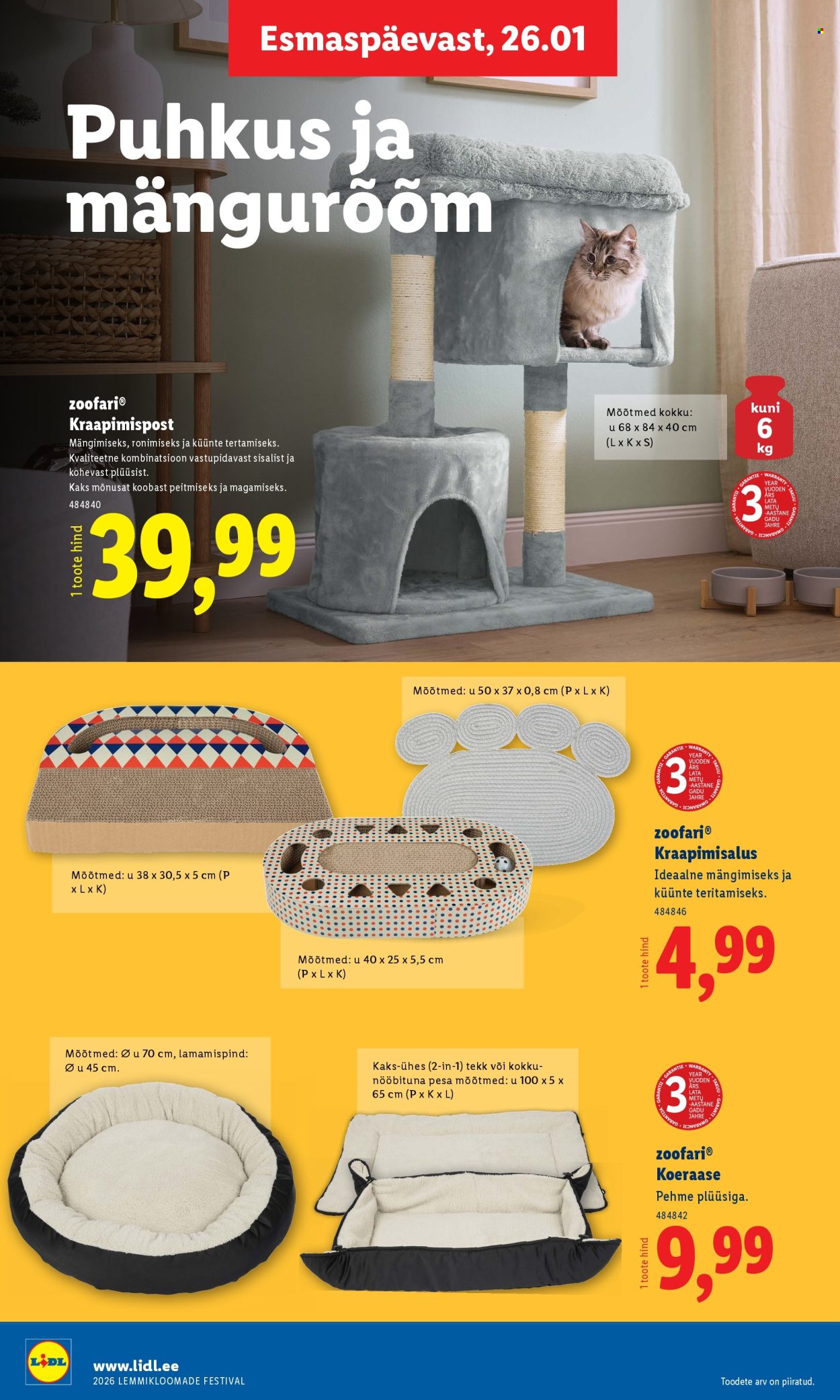 lidl - Lidl kliendileht - Lemmikloomade festivali kataloog (22.01 - 4.02.2026) - page: 12