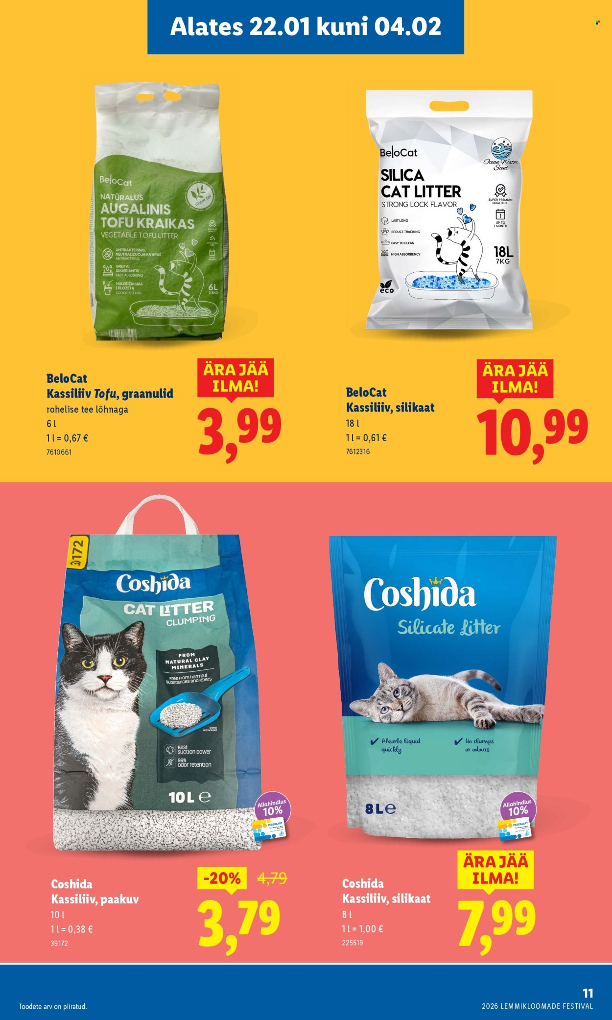 lidl - Lidl kliendileht - Lemmikloomade festivali kataloog (22.01 - 4.02.2026) - page: 11