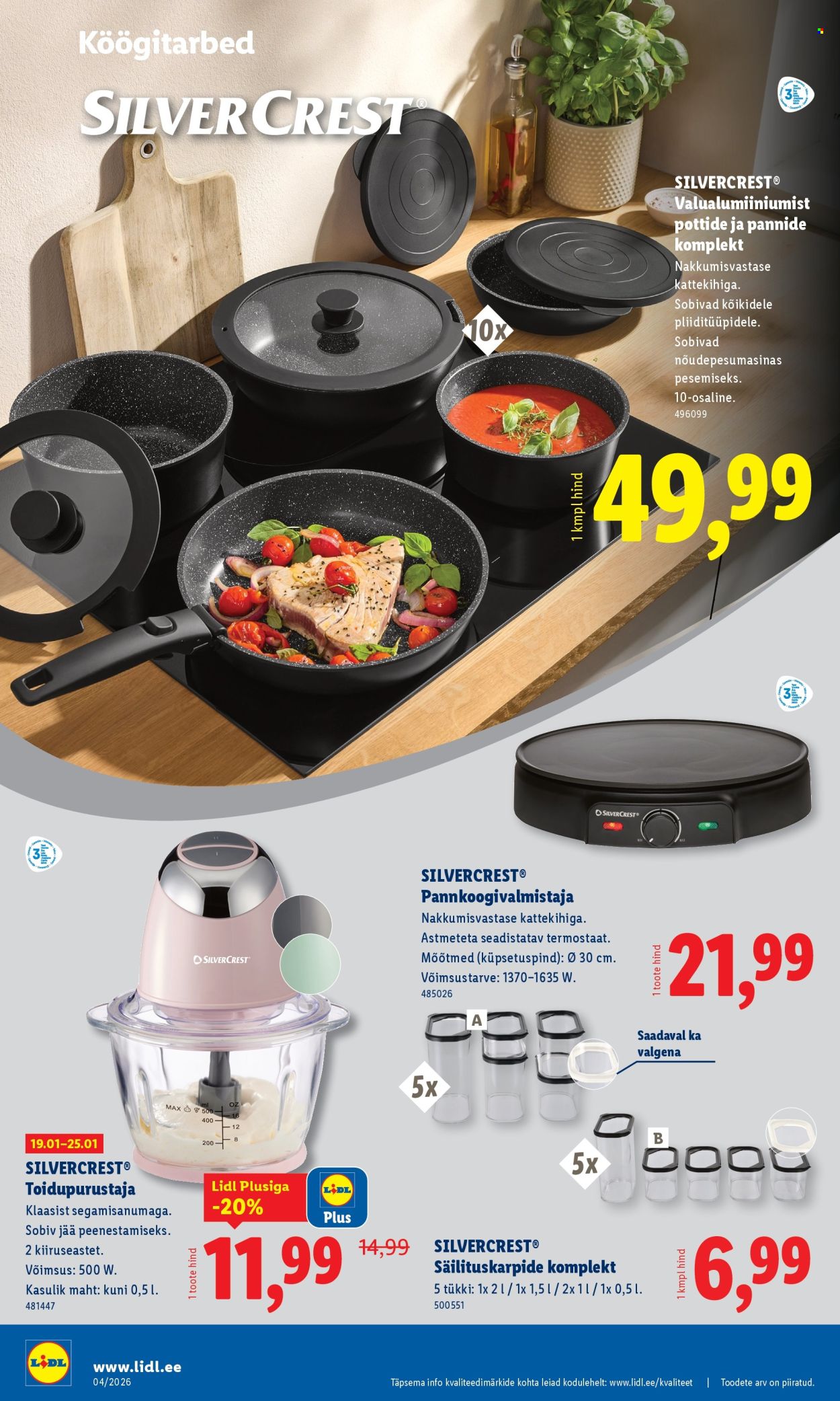 lidl - Lidl kliendileht - Tööstuskaupade pakkumised (19.01 - 25.01.2026) - page: 6
