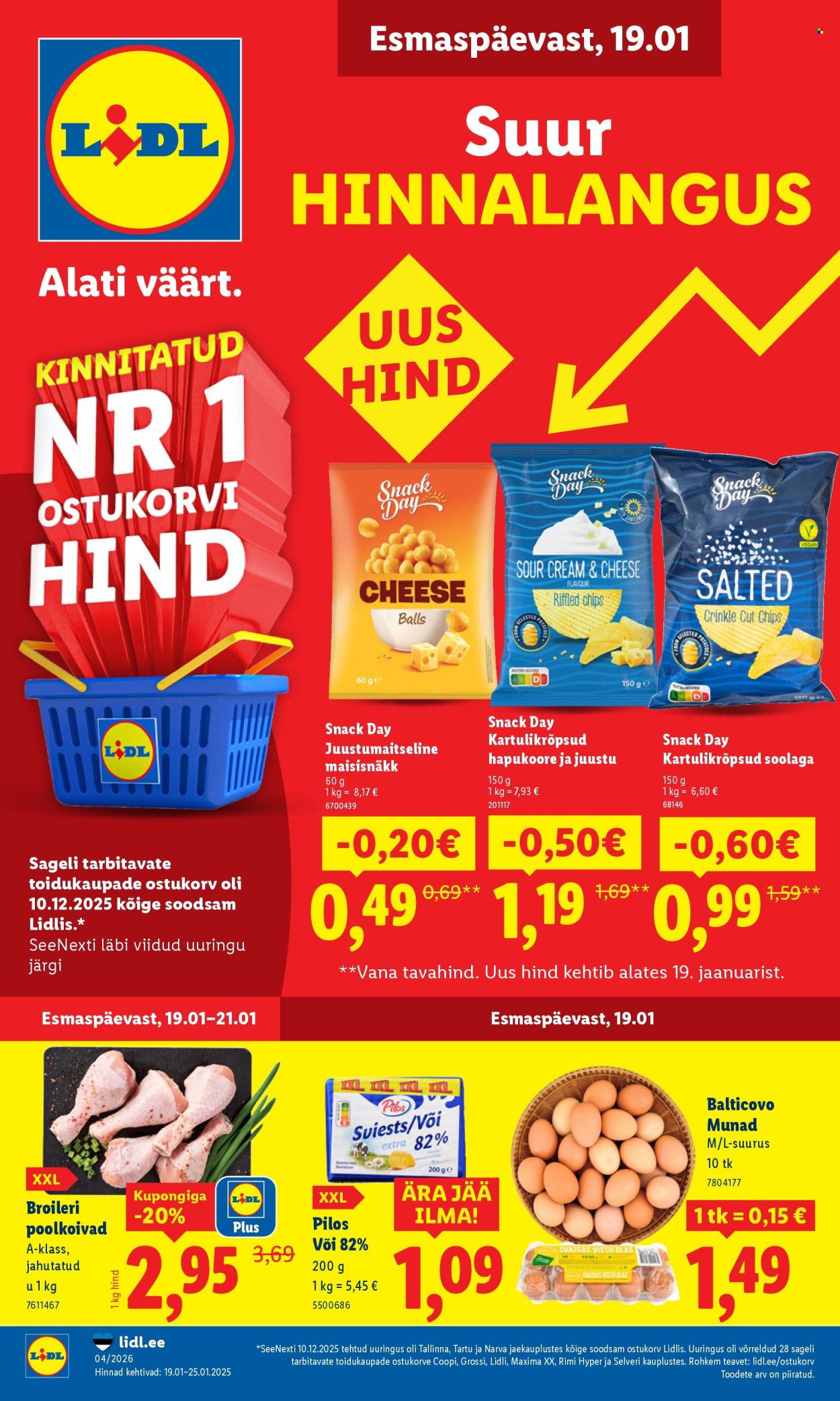 lidl - Lidl kliendileht - Kliendileht (19.01 - 25.01.2026)
