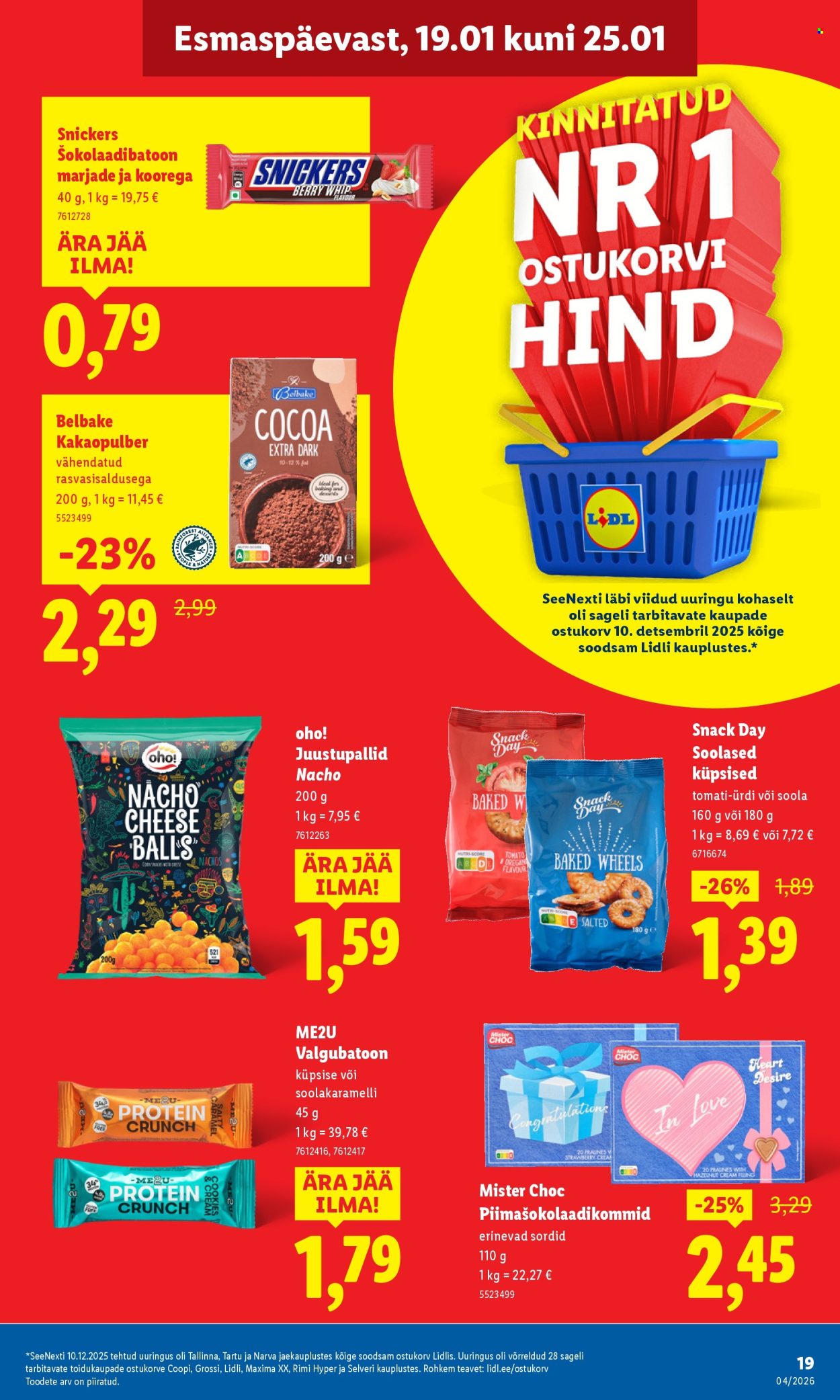 lidl - Lidl kliendileht - Kliendileht (19.01 - 25.01.2026) - page: 19