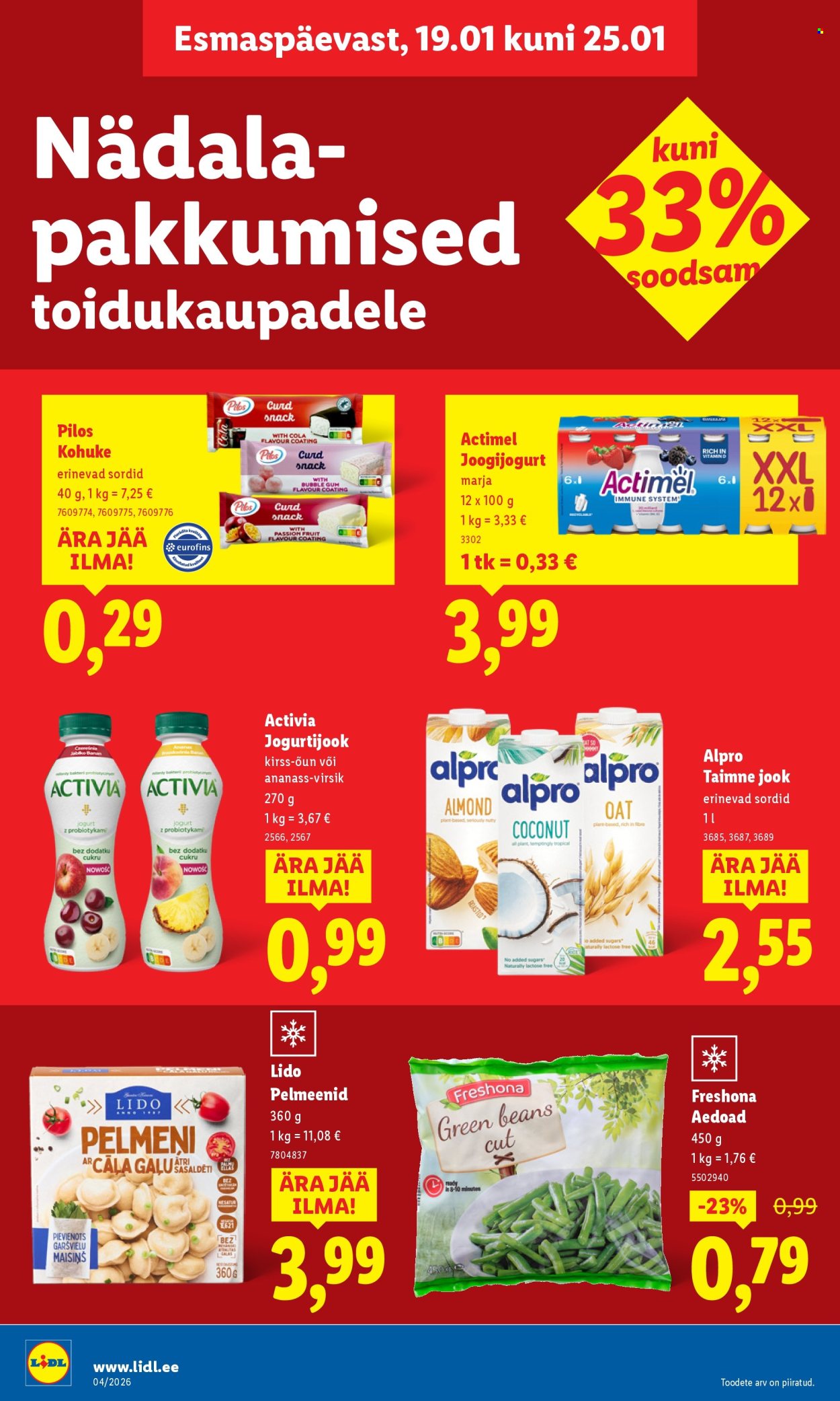 lidl - Lidl kliendileht - Kliendileht (19.01 - 25.01.2026) - page: 16