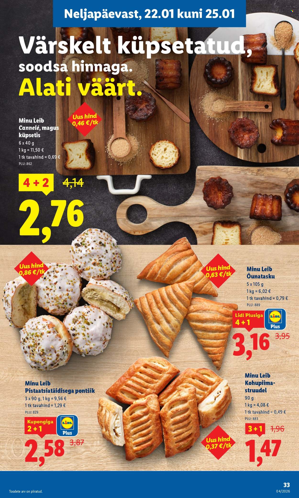lidl - Lidl kliendileht - Kliendileht (19.01 - 25.01.2026) - page: 33