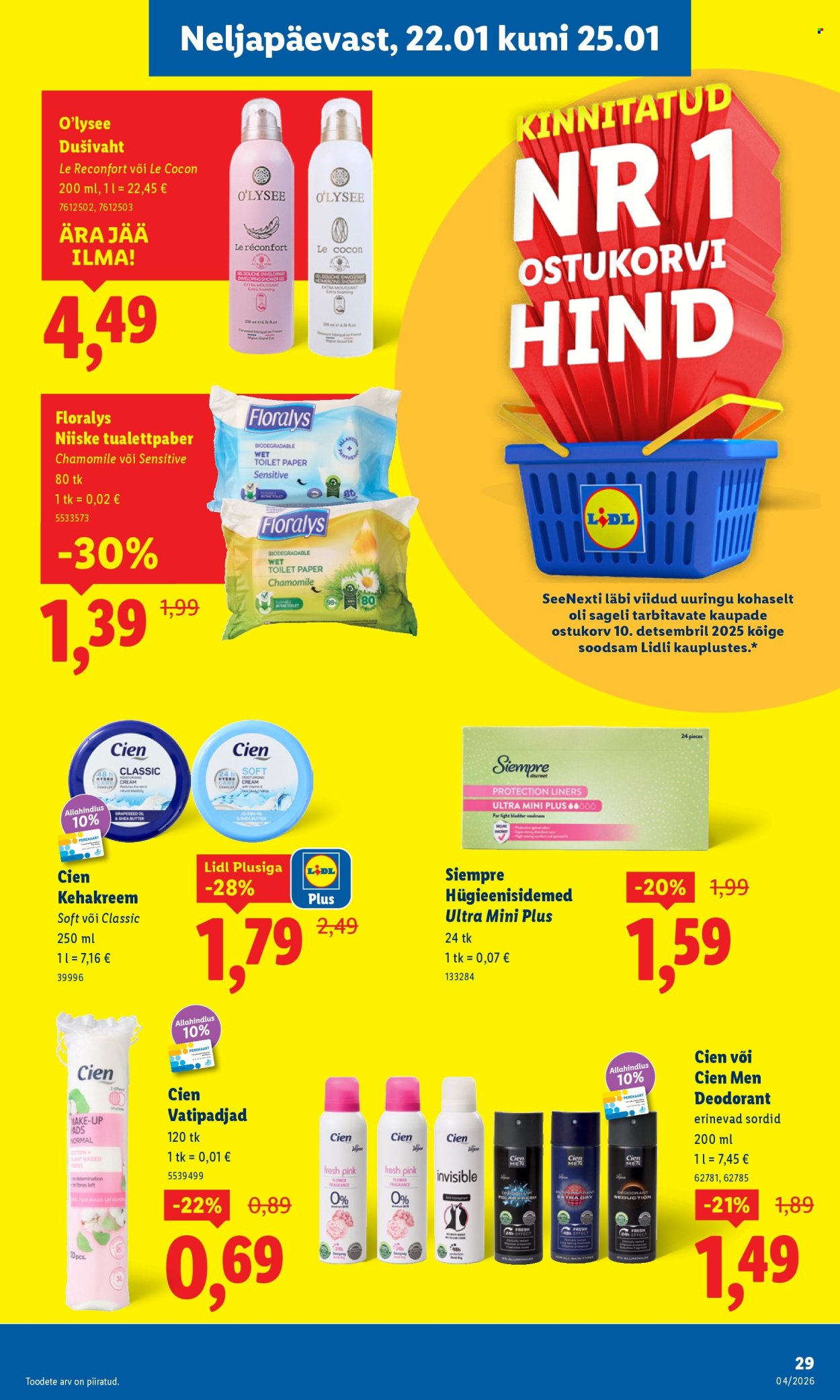 lidl - Lidl kliendileht - Kliendileht (19.01 - 25.01.2026) - page: 29