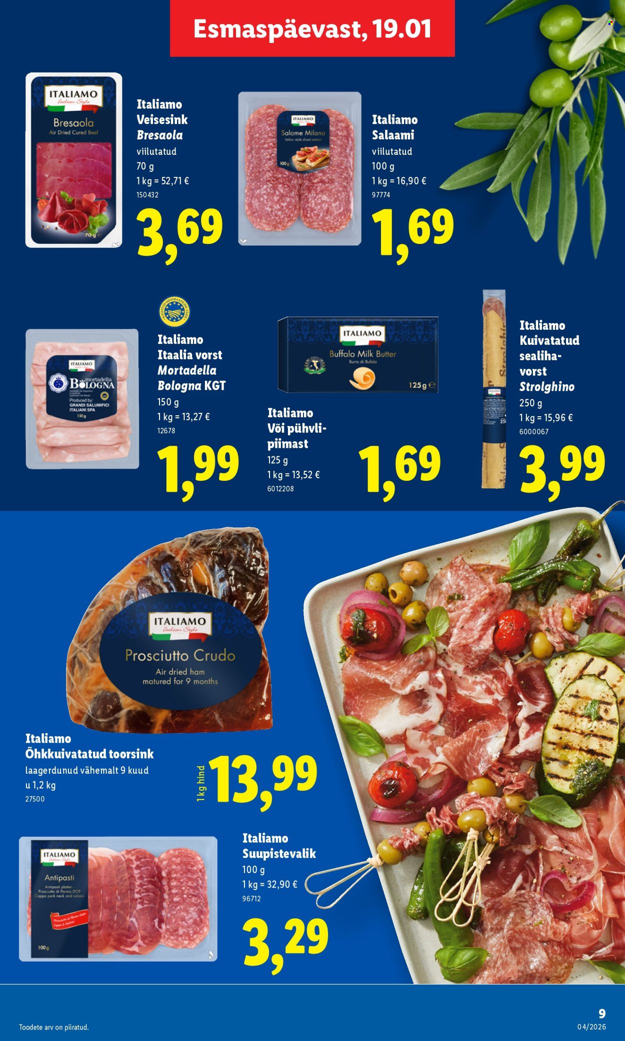 lidl - Lidl kliendileht - Kliendileht (19.01 - 25.01.2026) - page: 9