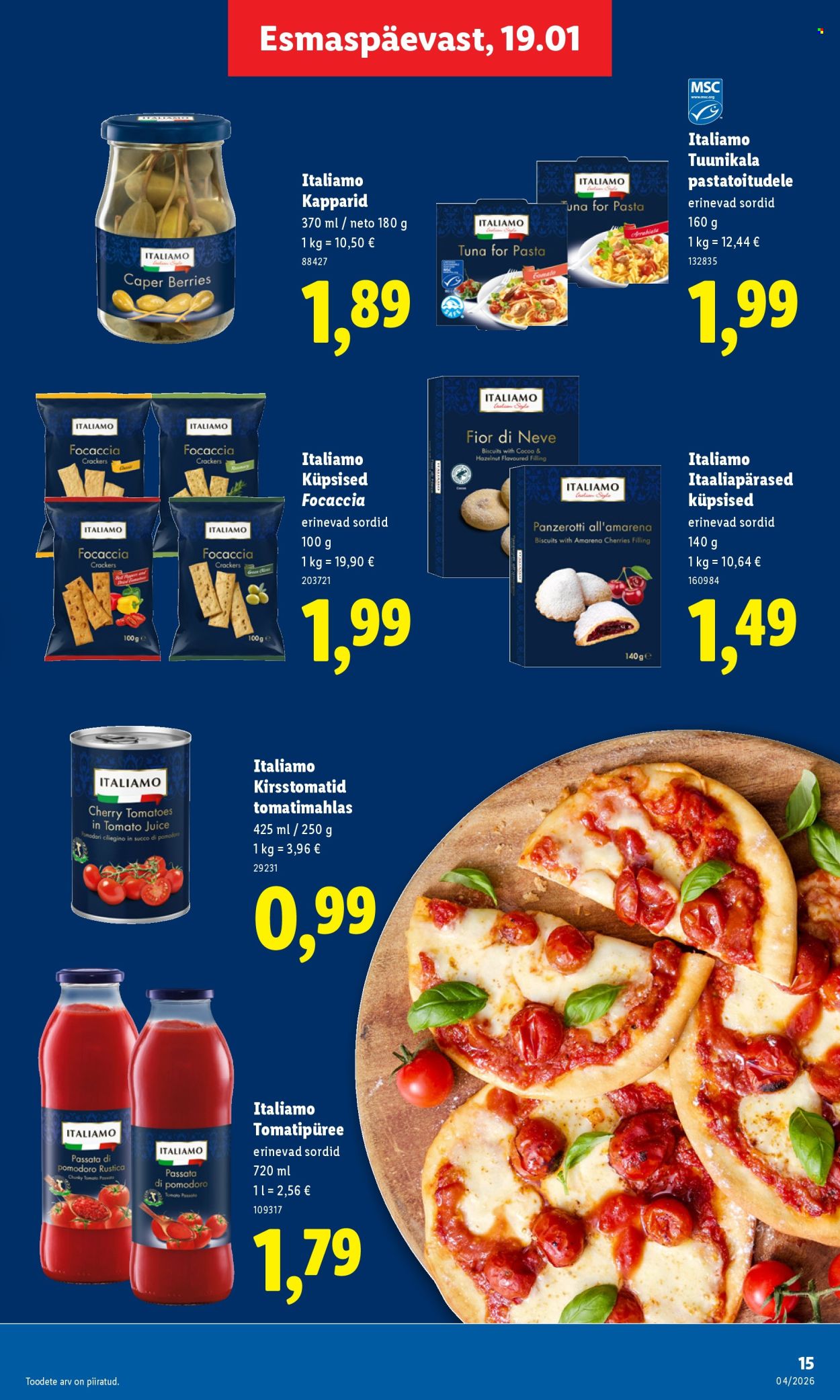 lidl - Lidl kliendileht - Kliendileht (19.01 - 25.01.2026) - page: 15
