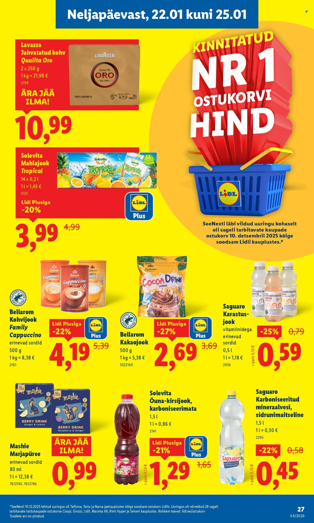 lidl - Lidl kliendileht - Kliendileht (19.01 - 25.01.2026) - page: 27