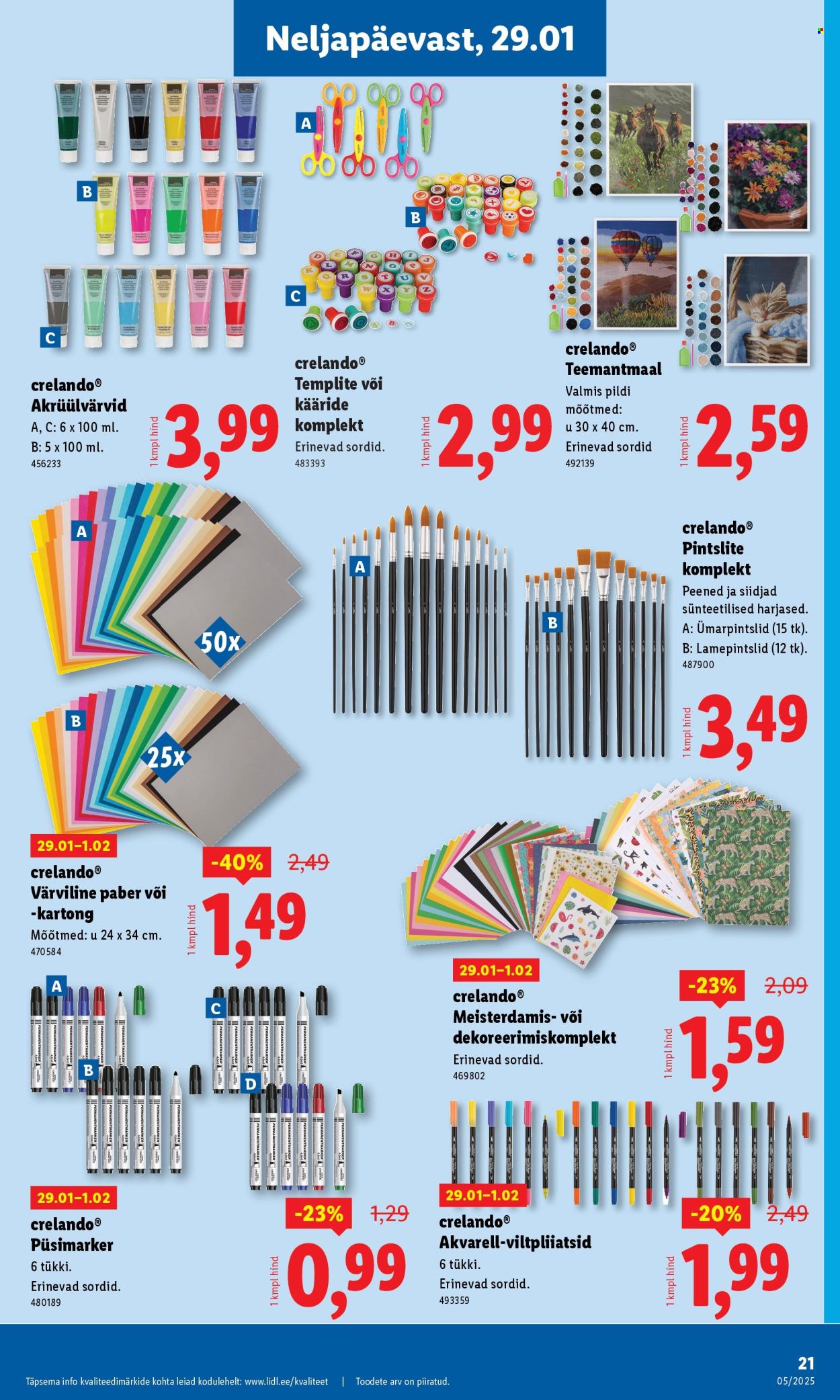 lidl - Lidl kliendileht - Tööstuskaupade pakkumised (26.01 - 1.02.2026) - page: 21
