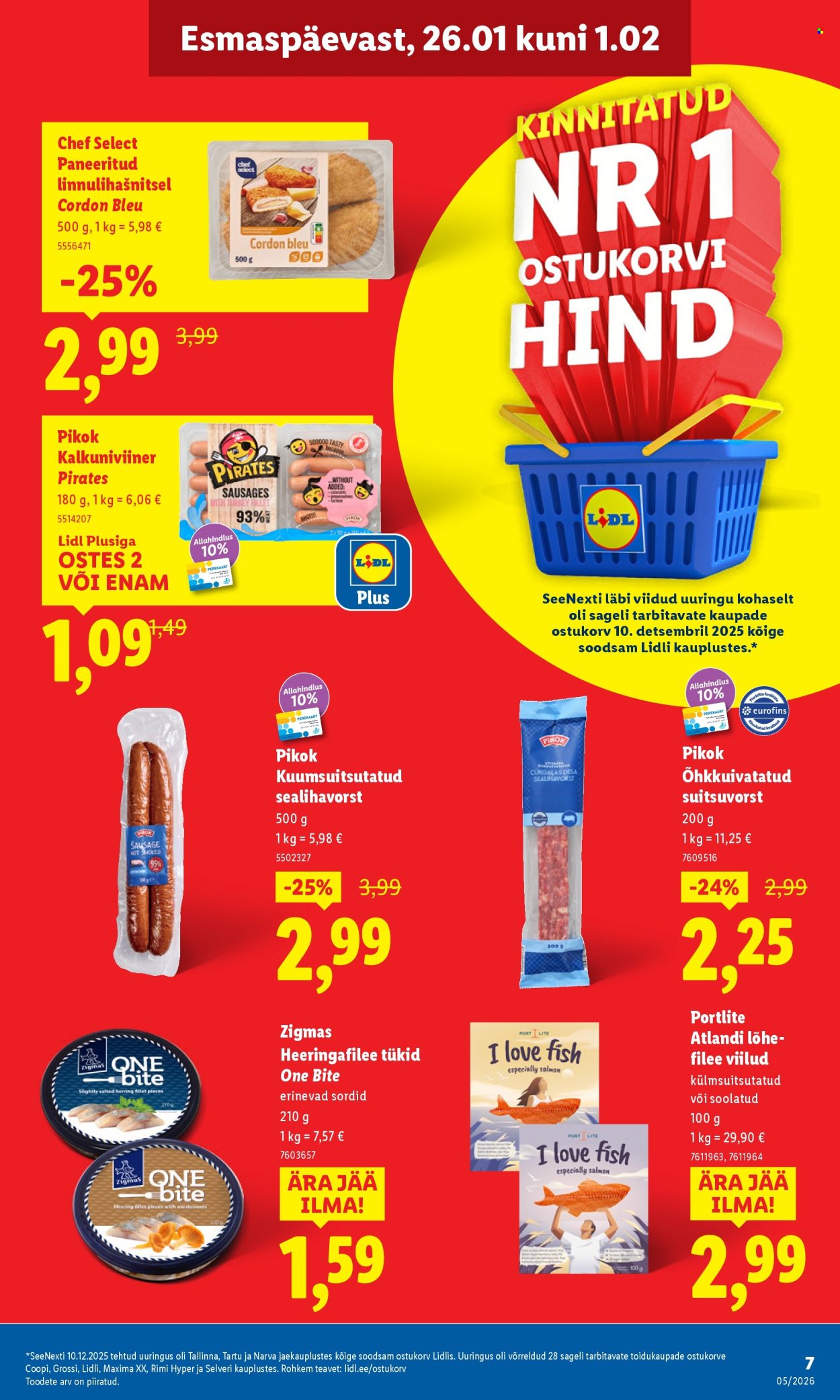 lidl - Lidl kliendileht - Kliendileht (26.01 - 1.02.2026) - page: 7