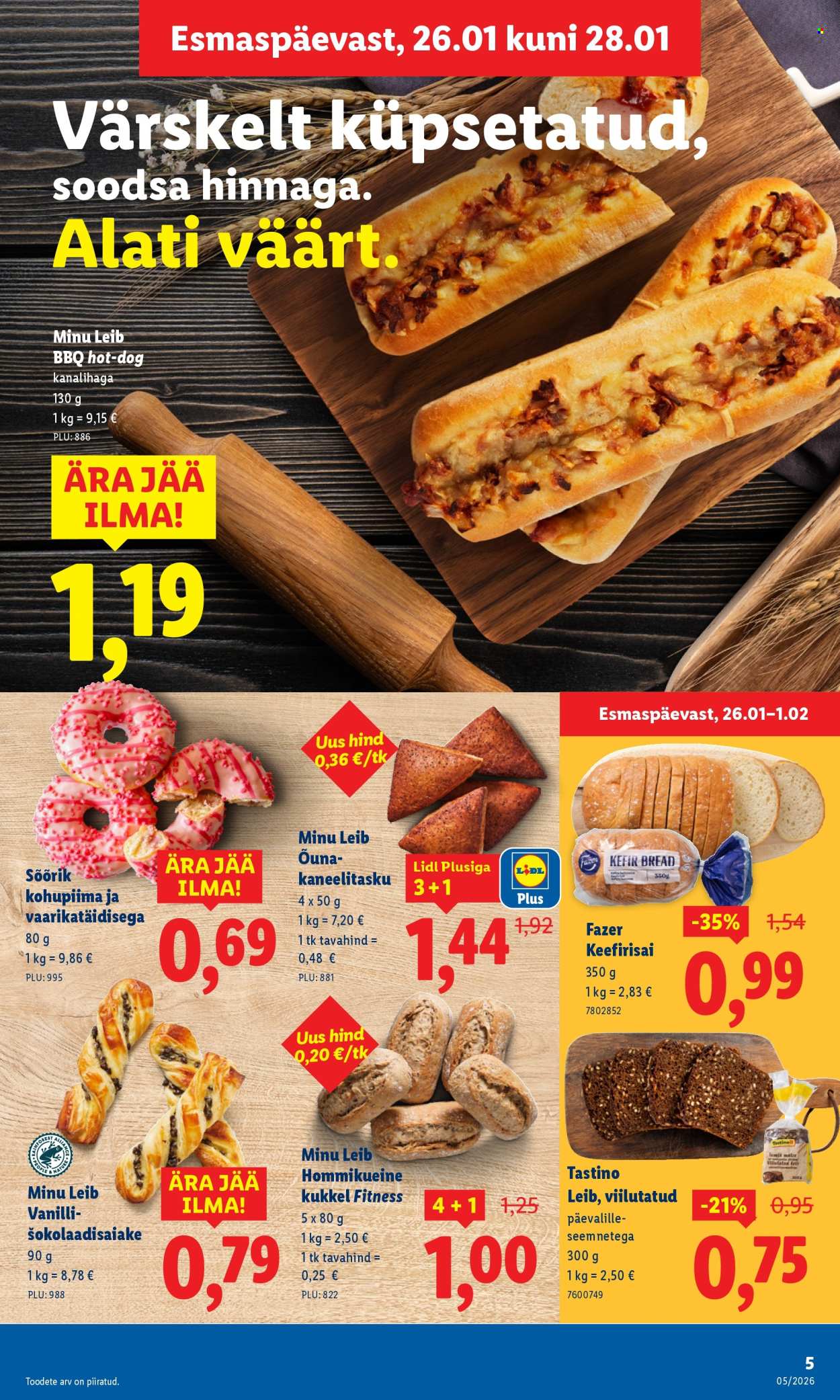 lidl - Lidl kliendileht - Kliendileht (26.01 - 1.02.2026) - page: 5