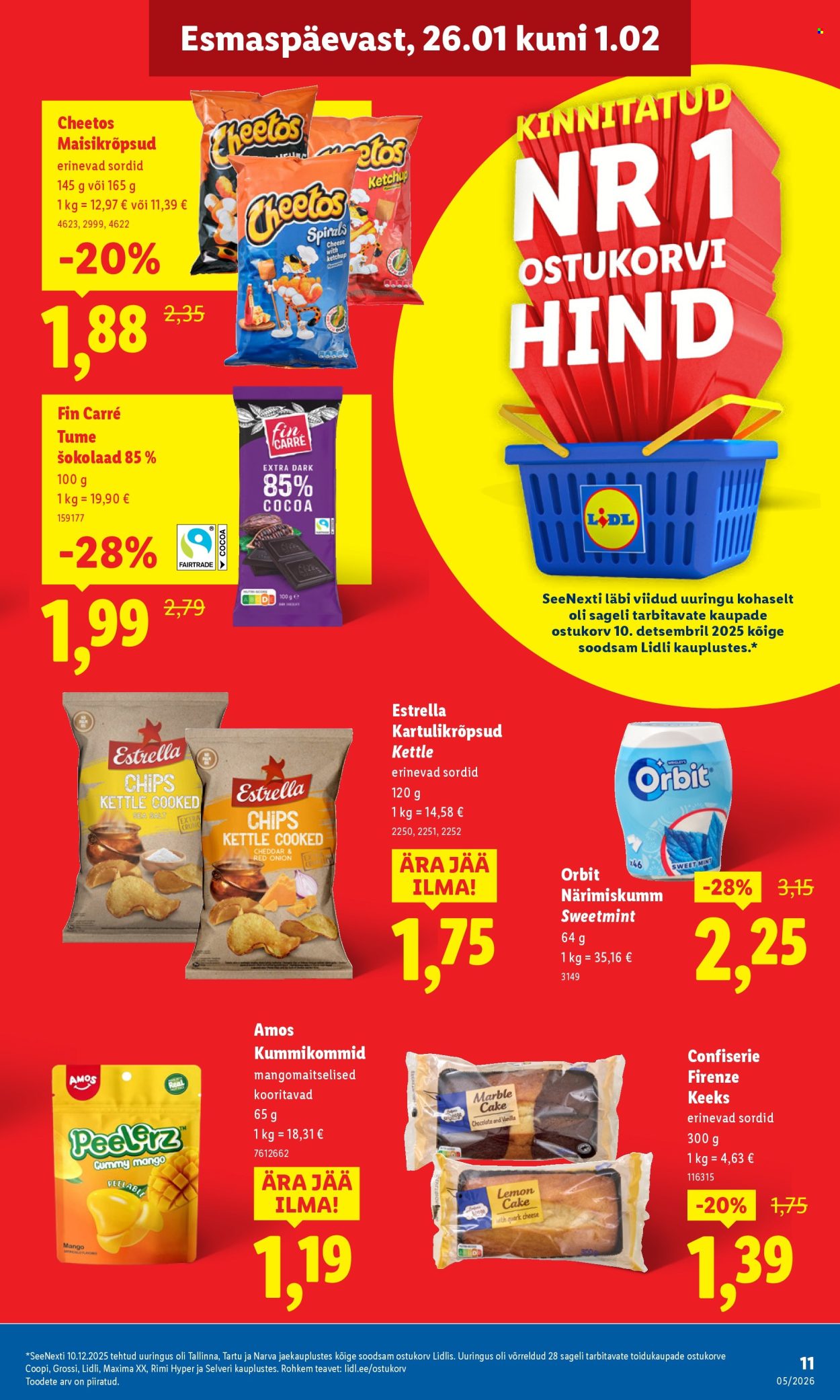 lidl - Lidl kliendileht - Kliendileht (26.01 - 1.02.2026) - page: 11