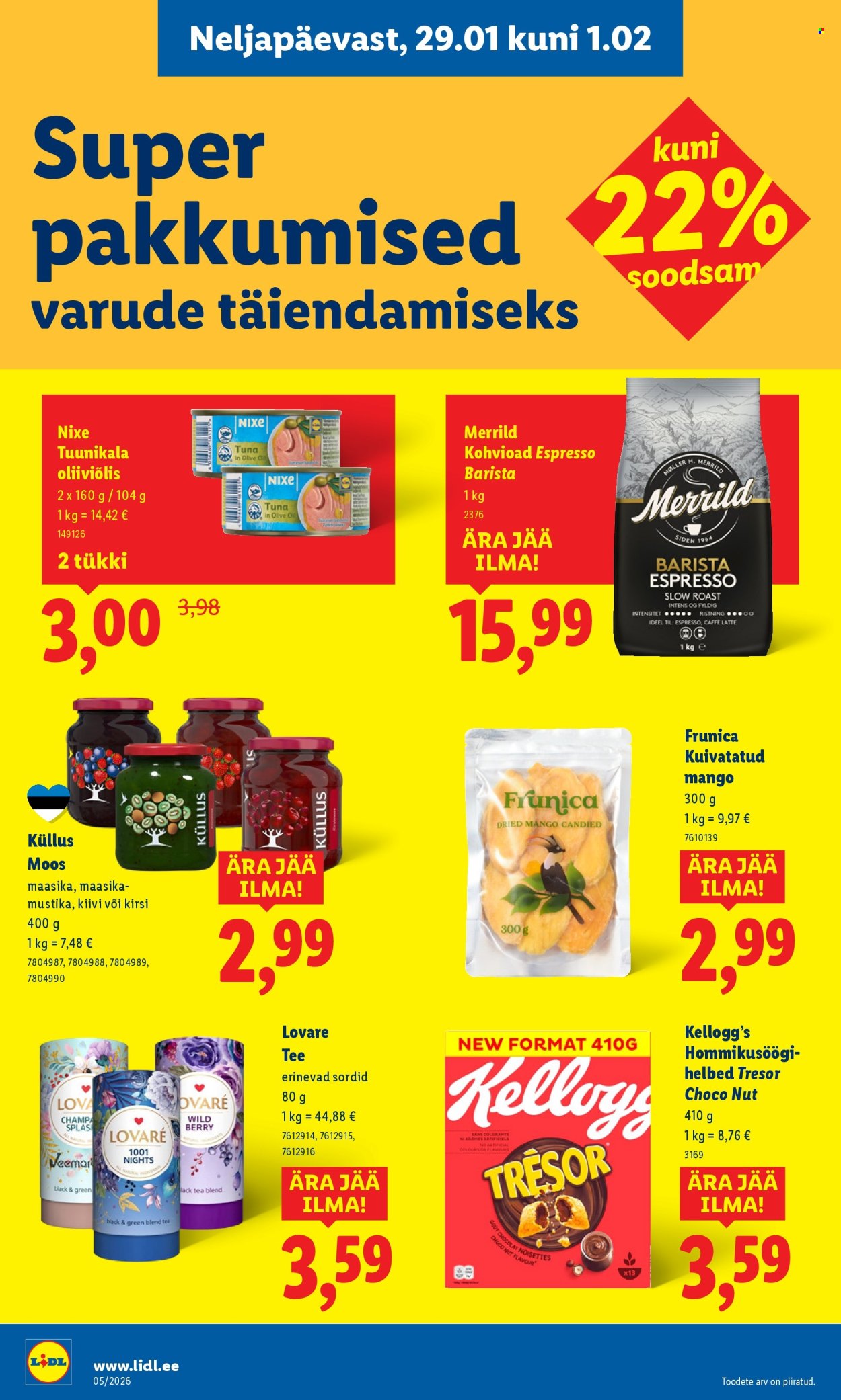 lidl - Lidl kliendileht - Kliendileht (26.01 - 1.02.2026) - page: 22