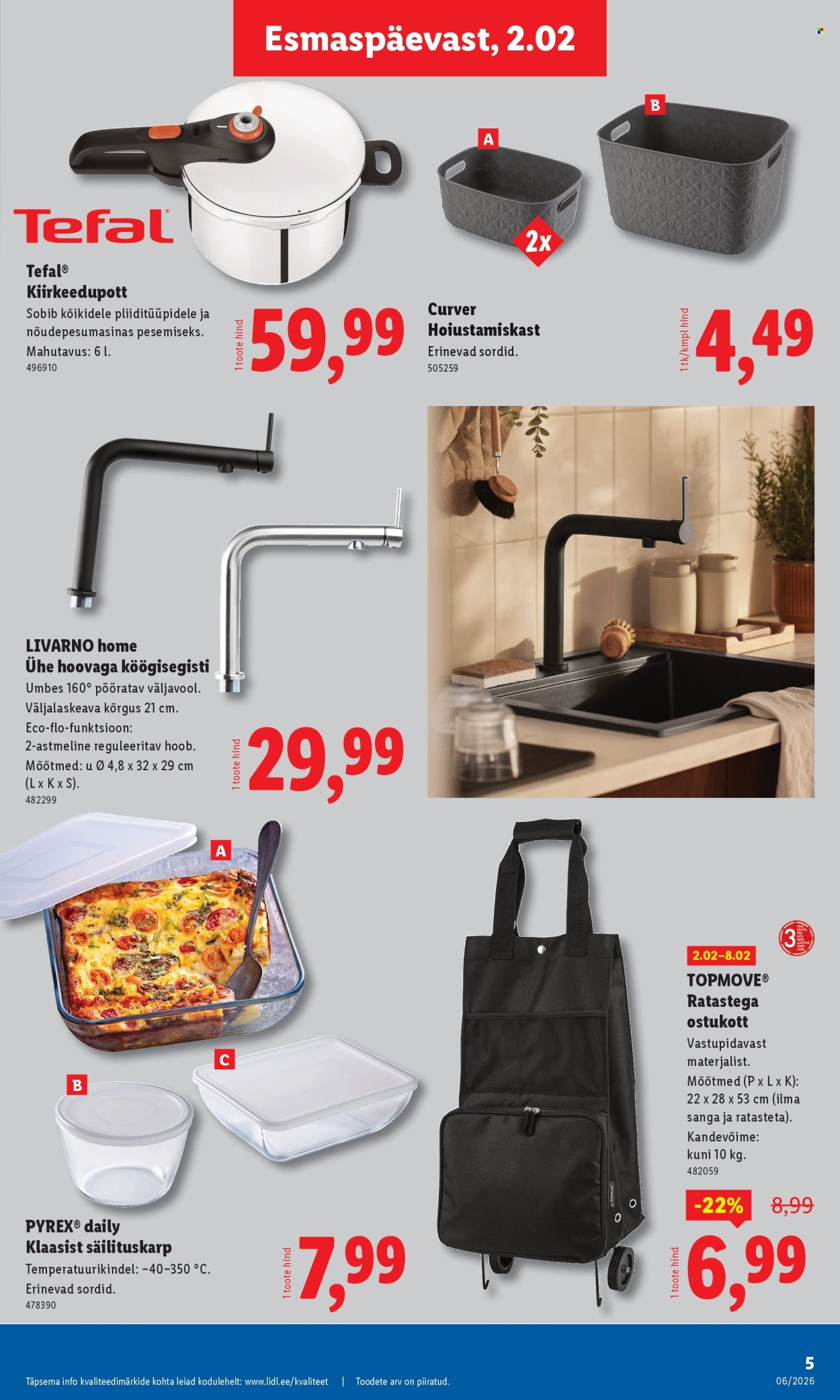 lidl - Lidl kliendileht - Tööstuskaupade pakkumised (2.02 - 8.02.2026) - page: 5