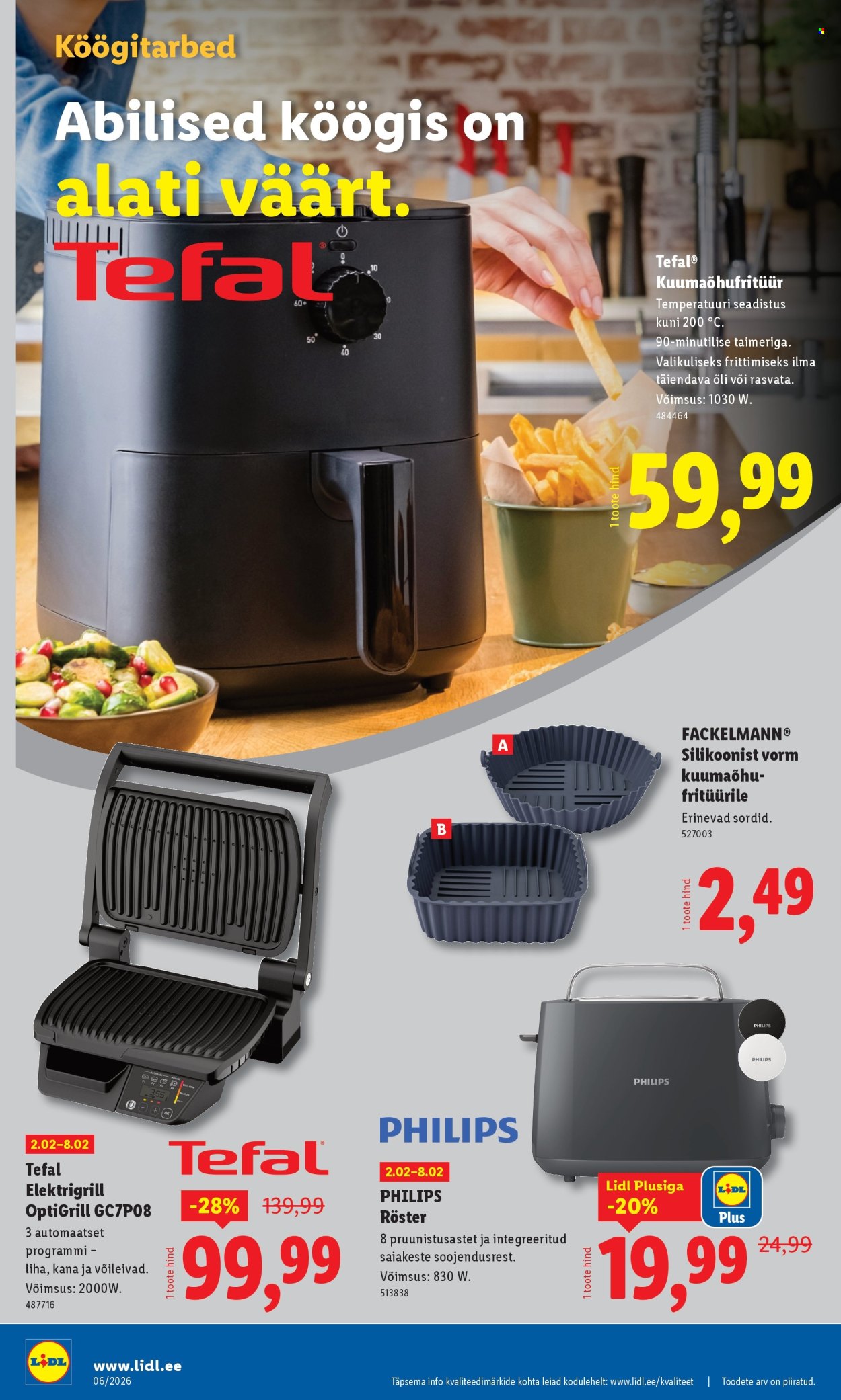 lidl - Lidl kliendileht - Tööstuskaupade pakkumised (2.02 - 8.02.2026) - page: 4