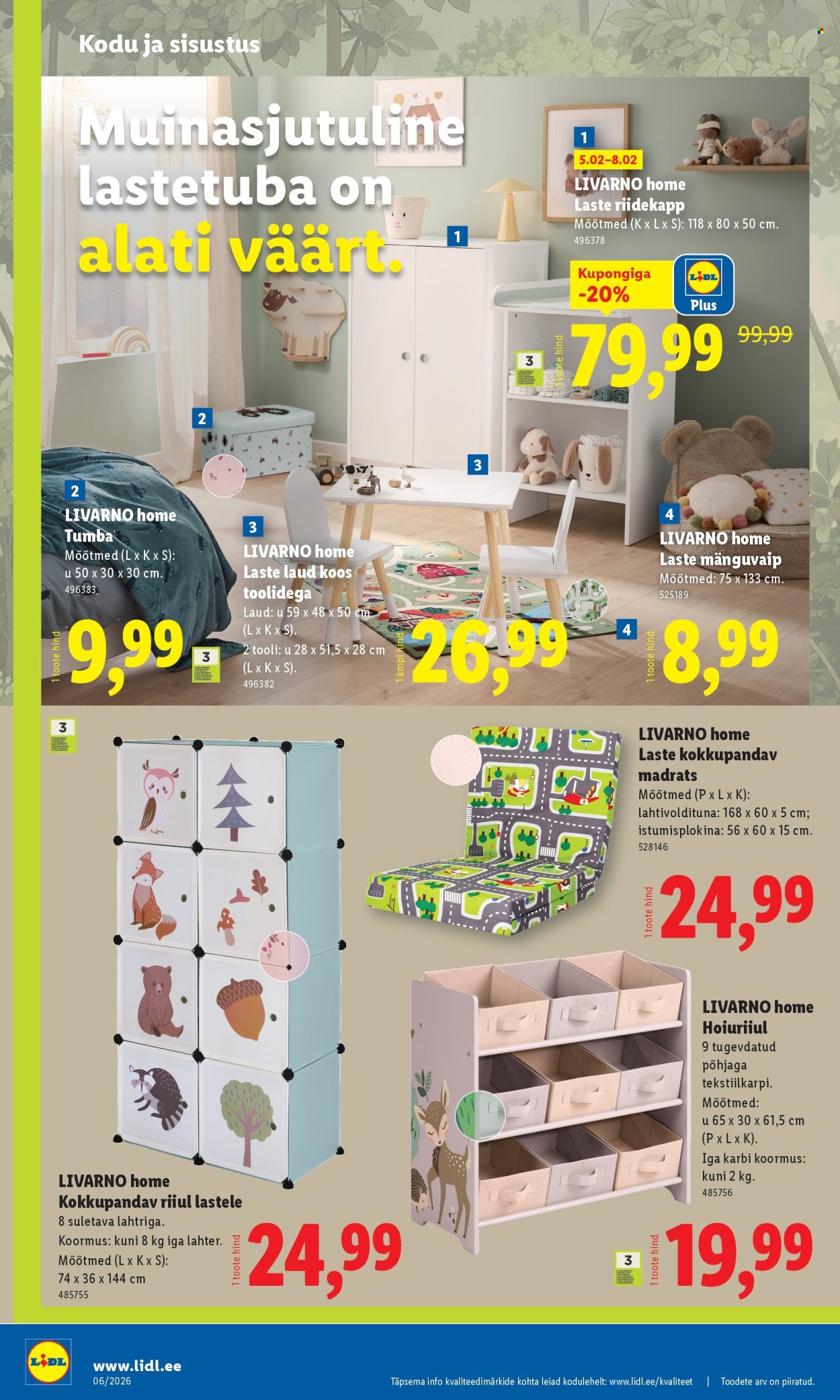 lidl - Lidl kliendileht - Tööstuskaupade pakkumised (2.02 - 8.02.2026) - page: 16