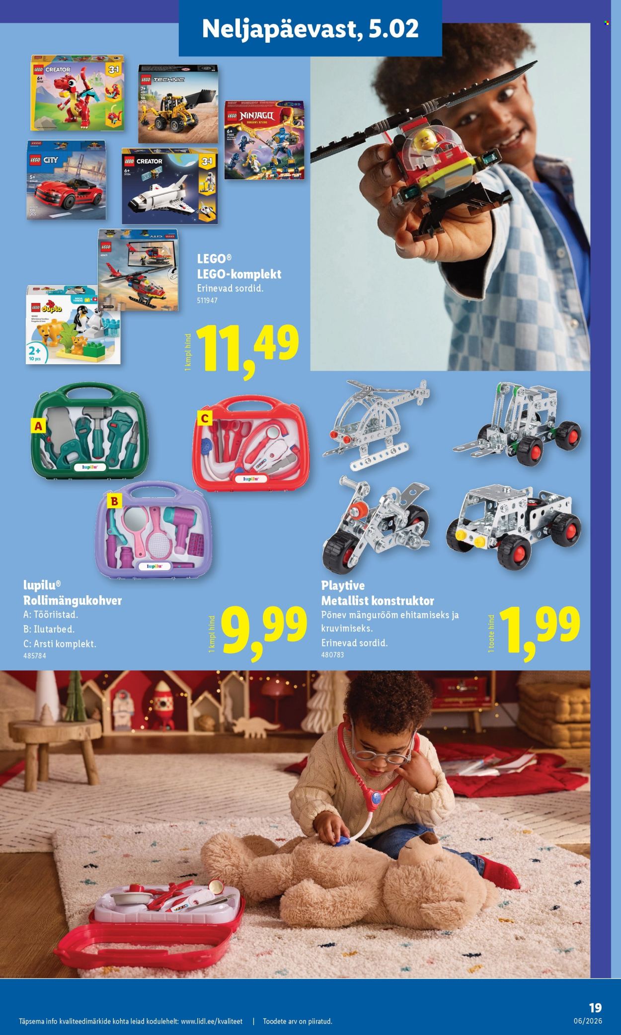 lidl - Lidl kliendileht - Tööstuskaupade pakkumised (2.02 - 8.02.2026) - page: 19
