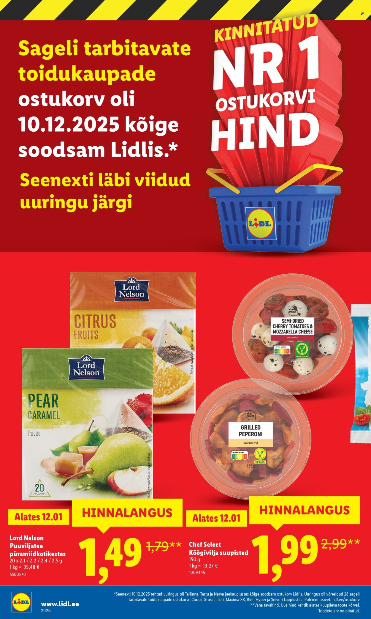 lidl - Lidl kliendileht - Suur hinnalangus (2.02 - 8.02.2026) - page: 14