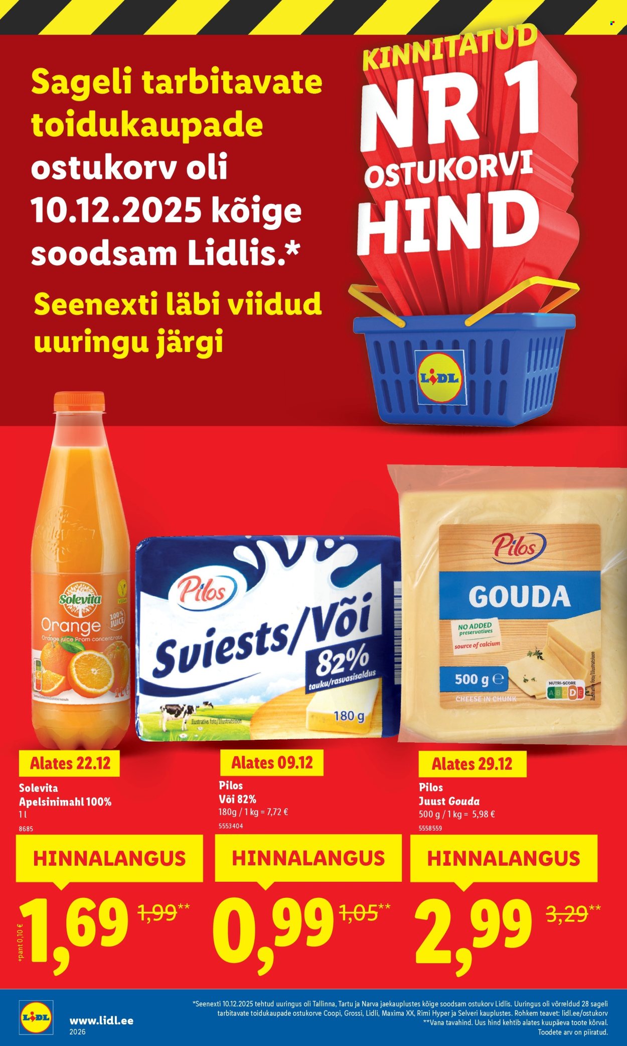 lidl - Lidl kliendileht - Suur hinnalangus (2.02 - 8.02.2026) - page: 20