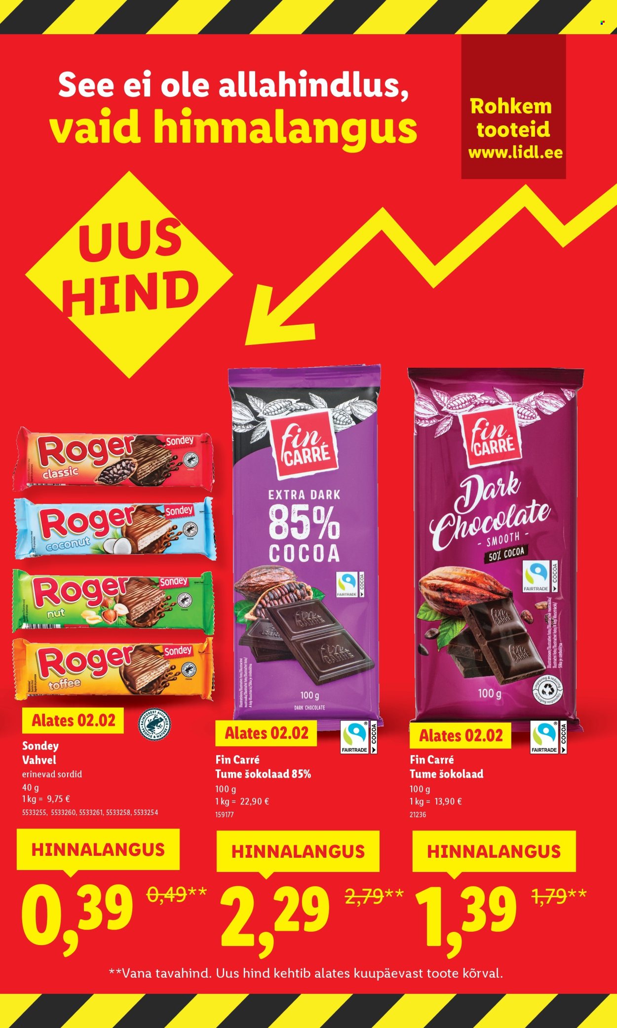 lidl - Lidl kliendileht - Suur hinnalangus (2.02 - 8.02.2026) - page: 3